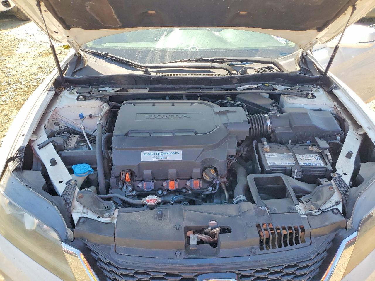2014 Honda Accord Exl Белый vin: 1HGCT2B8XEA007186