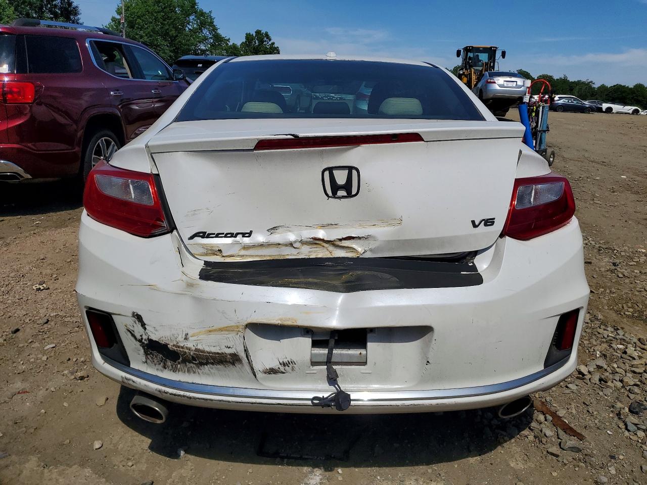 2014 Honda Accord Exl Белый vin: 1HGCT2B8XEA007186