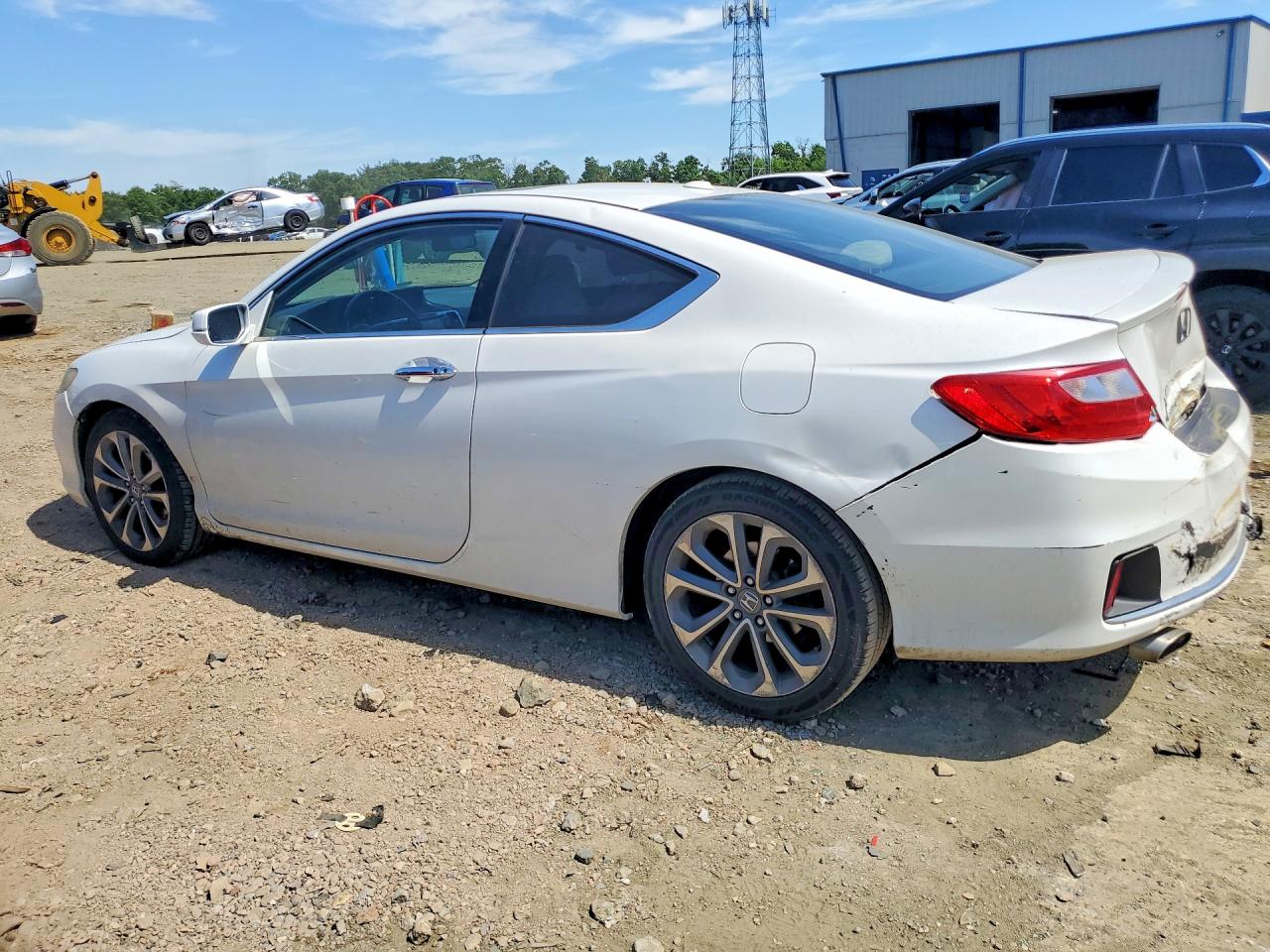 2014 Honda Accord Exl Белый vin: 1HGCT2B8XEA007186