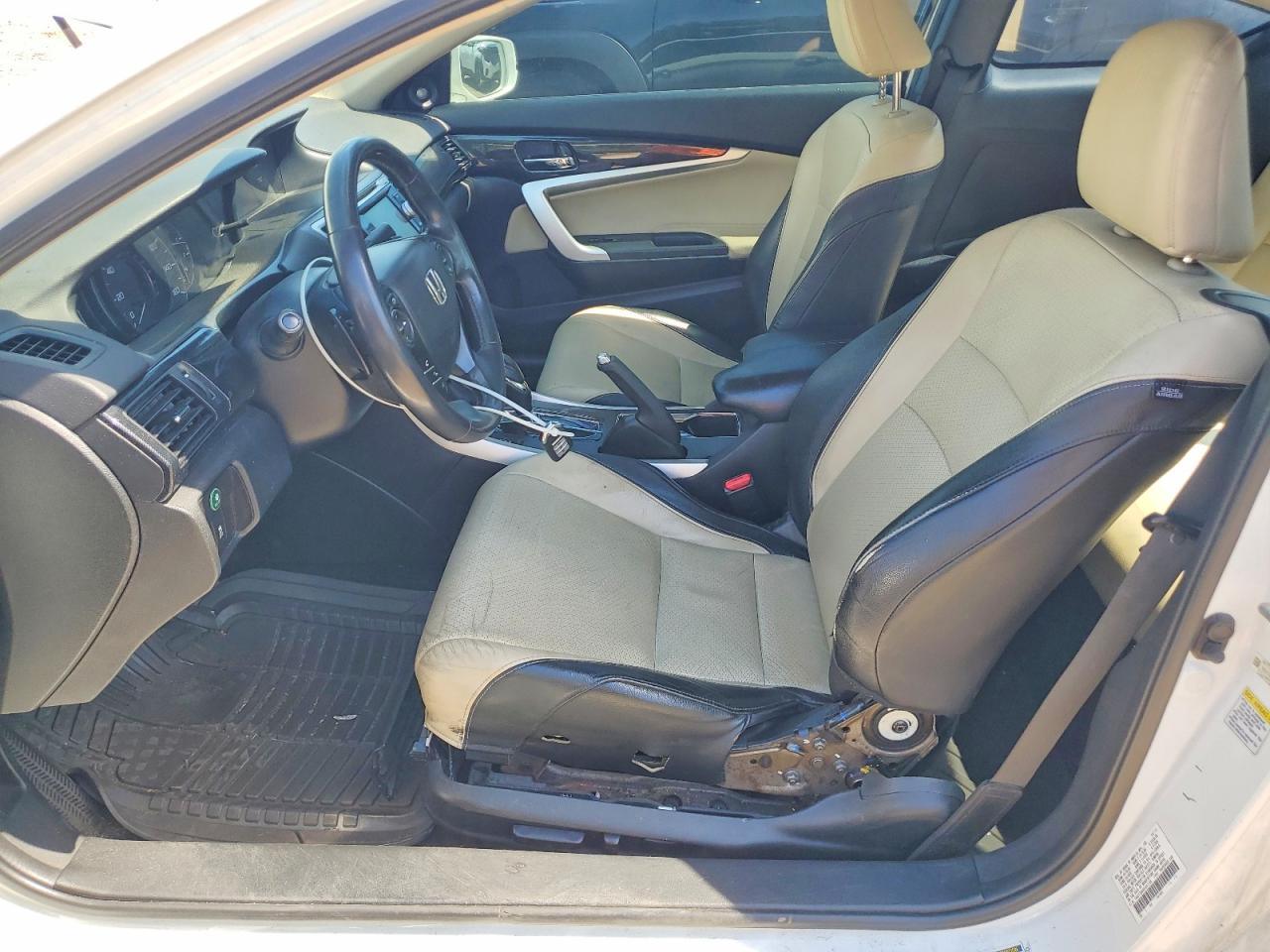2014 Honda Accord Exl Белый vin: 1HGCT2B8XEA007186