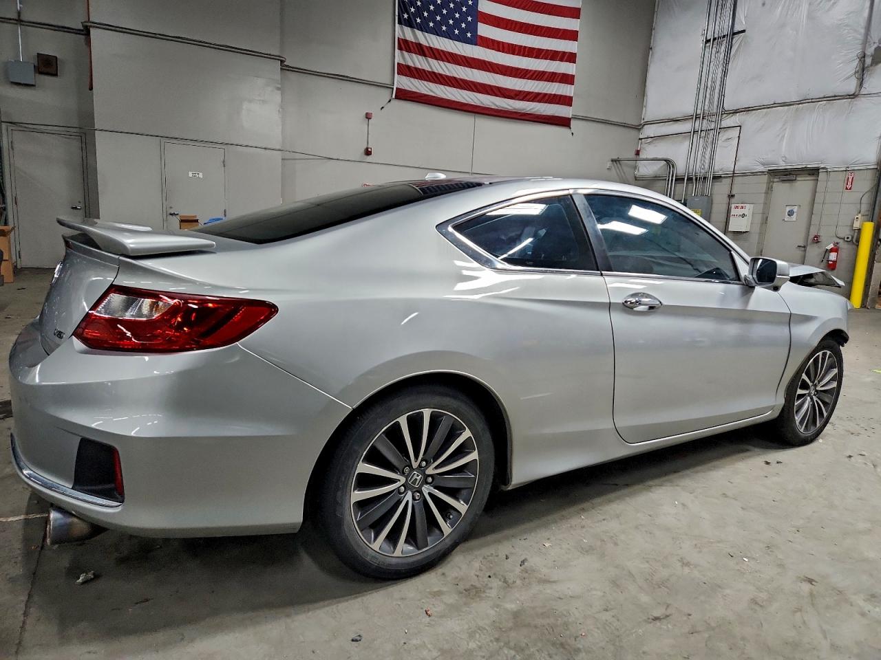 2014 Honda Accord Exl Silver vin: 1HGCT2B8XEA007527