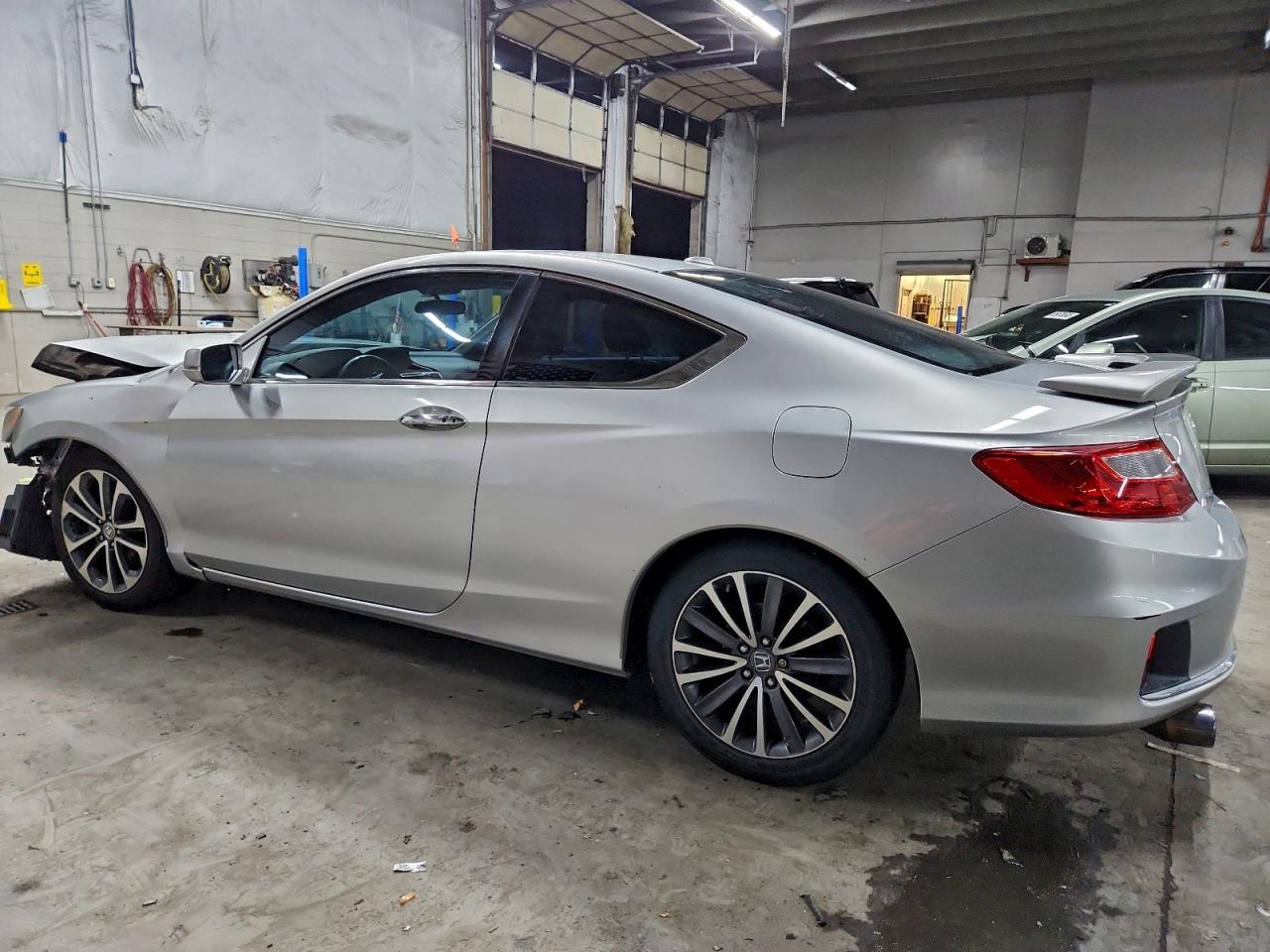 2014 Honda Accord Exl Silver vin: 1HGCT2B8XEA007527