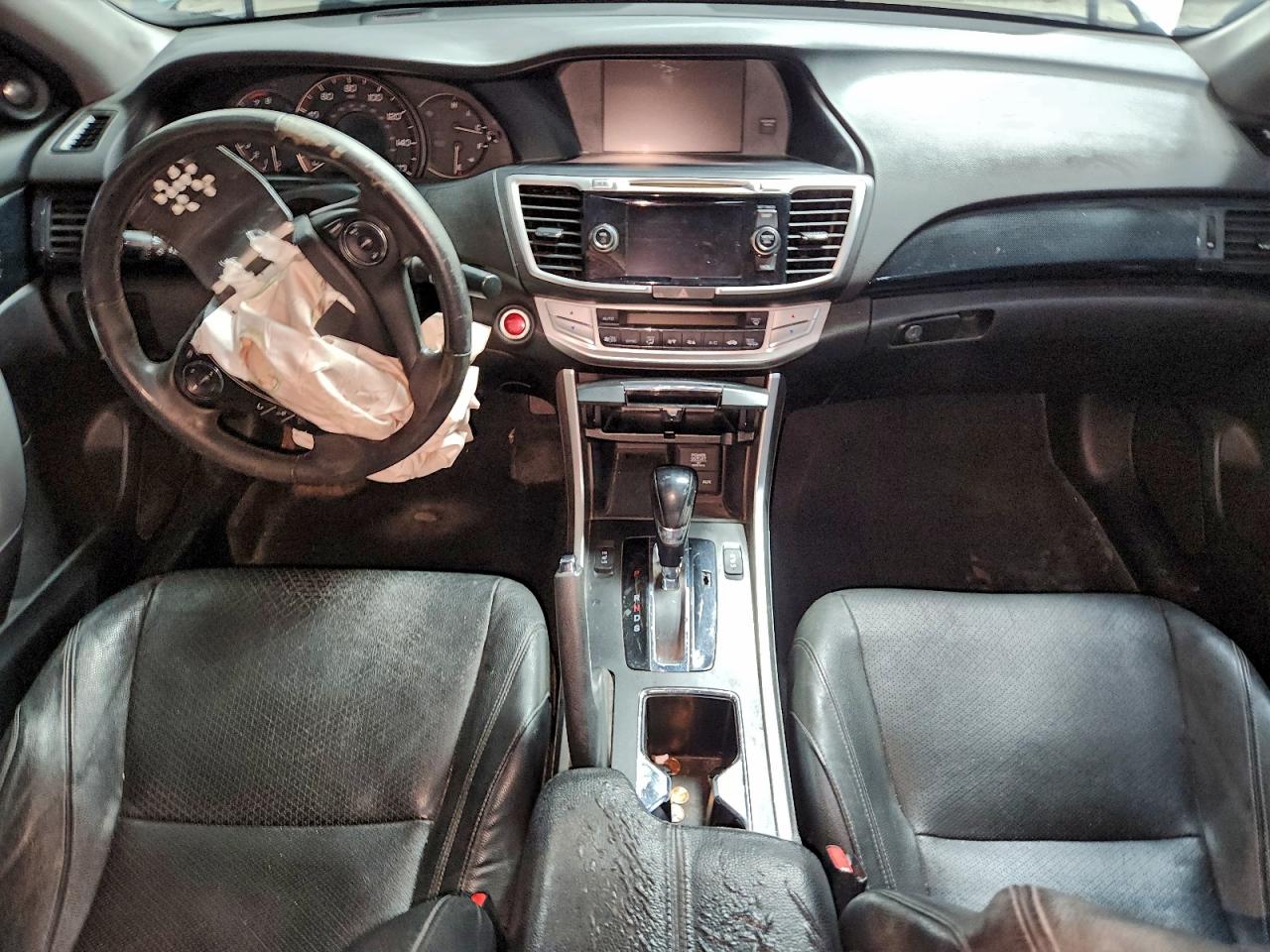 2014 Honda Accord Exl Silver vin: 1HGCT2B8XEA007527