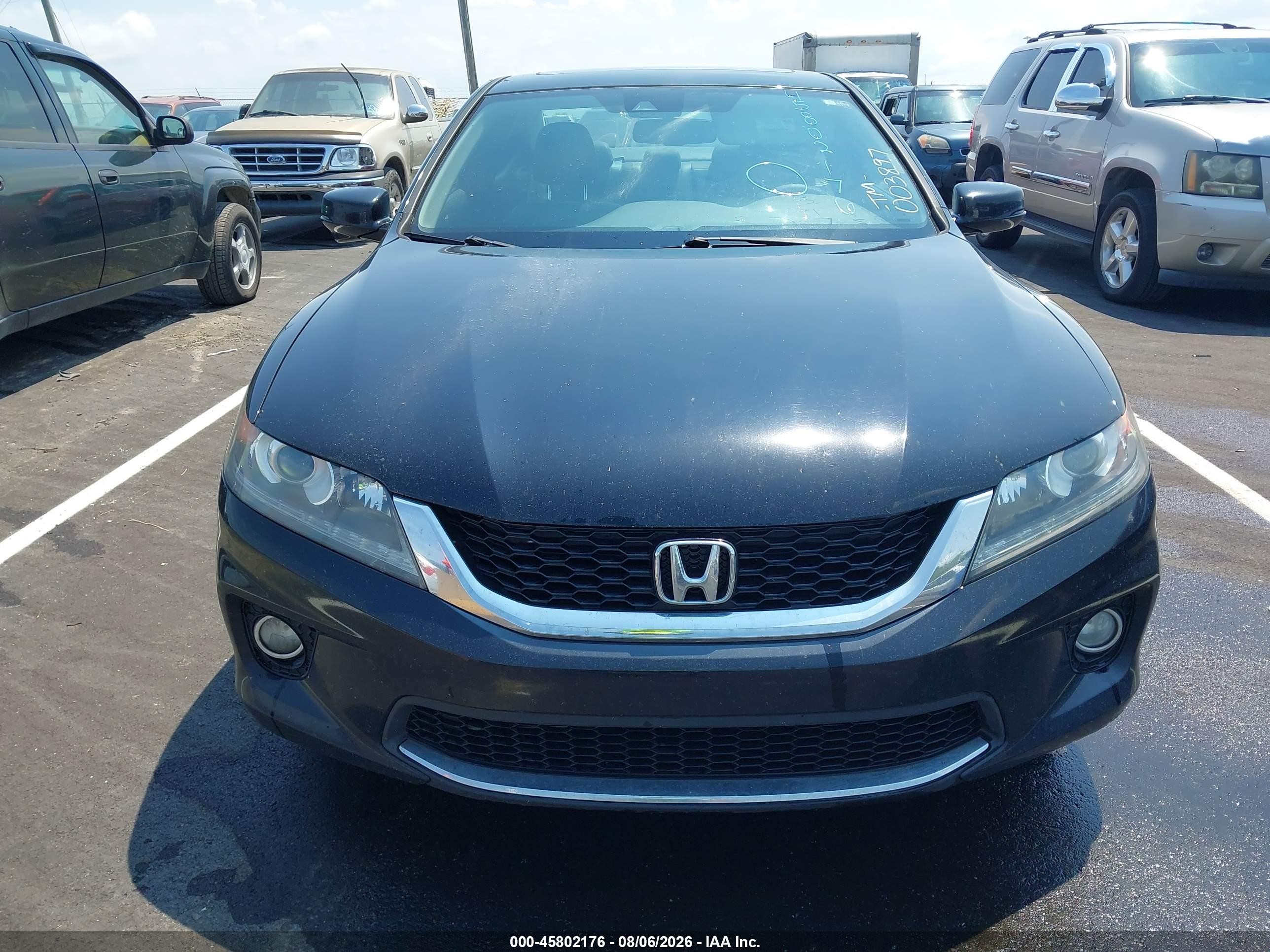 2015 Honda Accord Ex-l V-6 Черный vin: 1HGCT2B8XFA003897