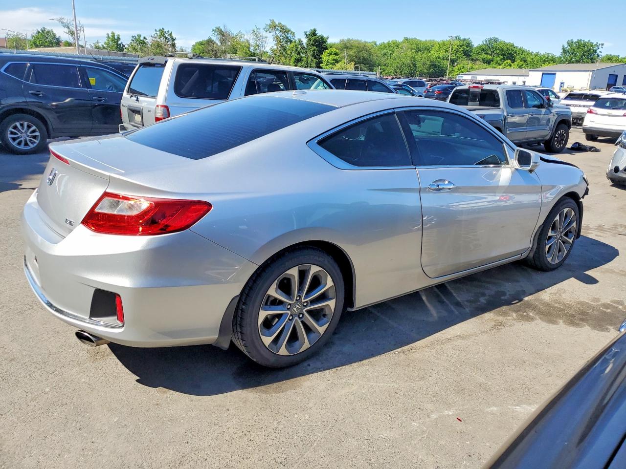 2015 Honda Accord Exl Silver vin: 1HGCT2B8XFA006718