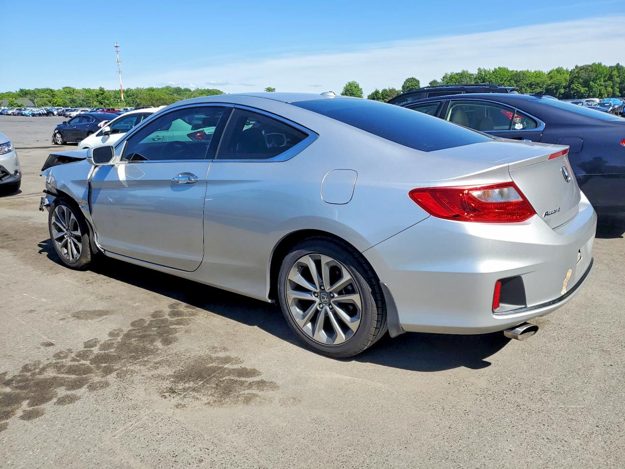 2015 Honda Accord Exl Silver vin: 1HGCT2B8XFA006718