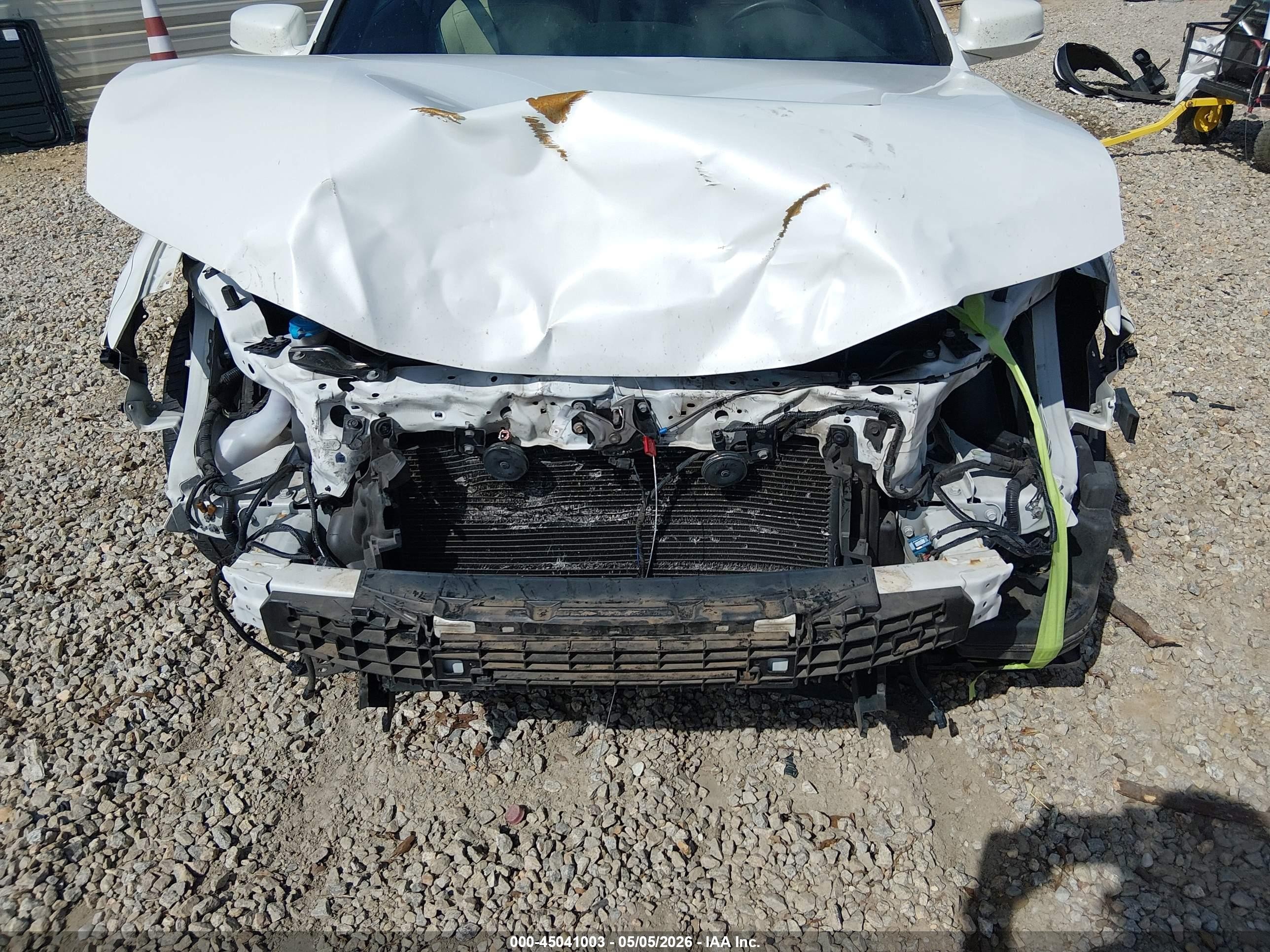 2016 Honda Accord Ex-l V-6 Белый vin: 1HGCT2B94GA002108