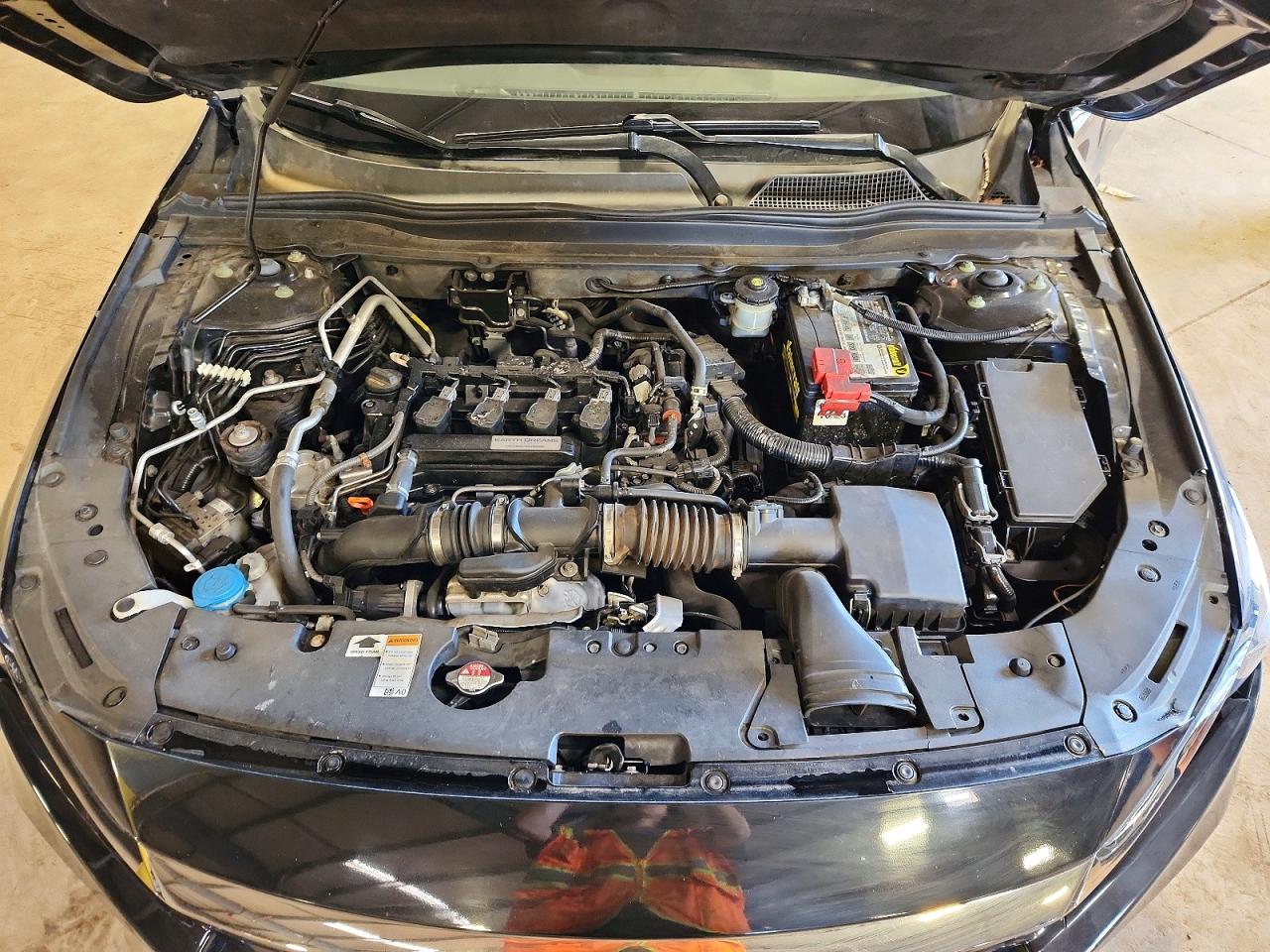 2018 Honda Accord Lx Black vin: 1HGCV1F10JA079932