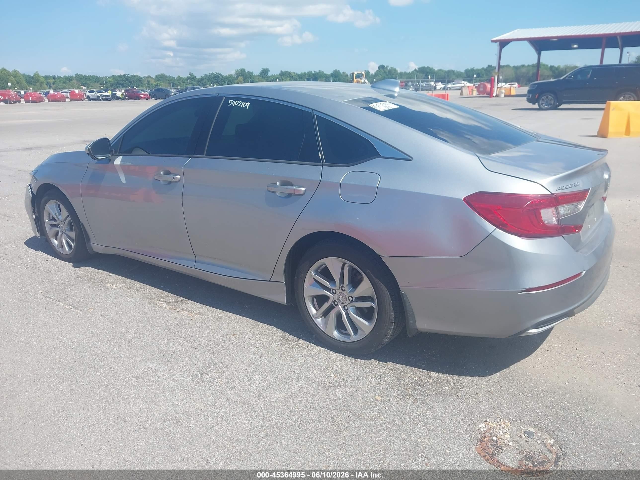 2019 Honda Accord Lx Silver vin: 1HGCV1F10KA020073