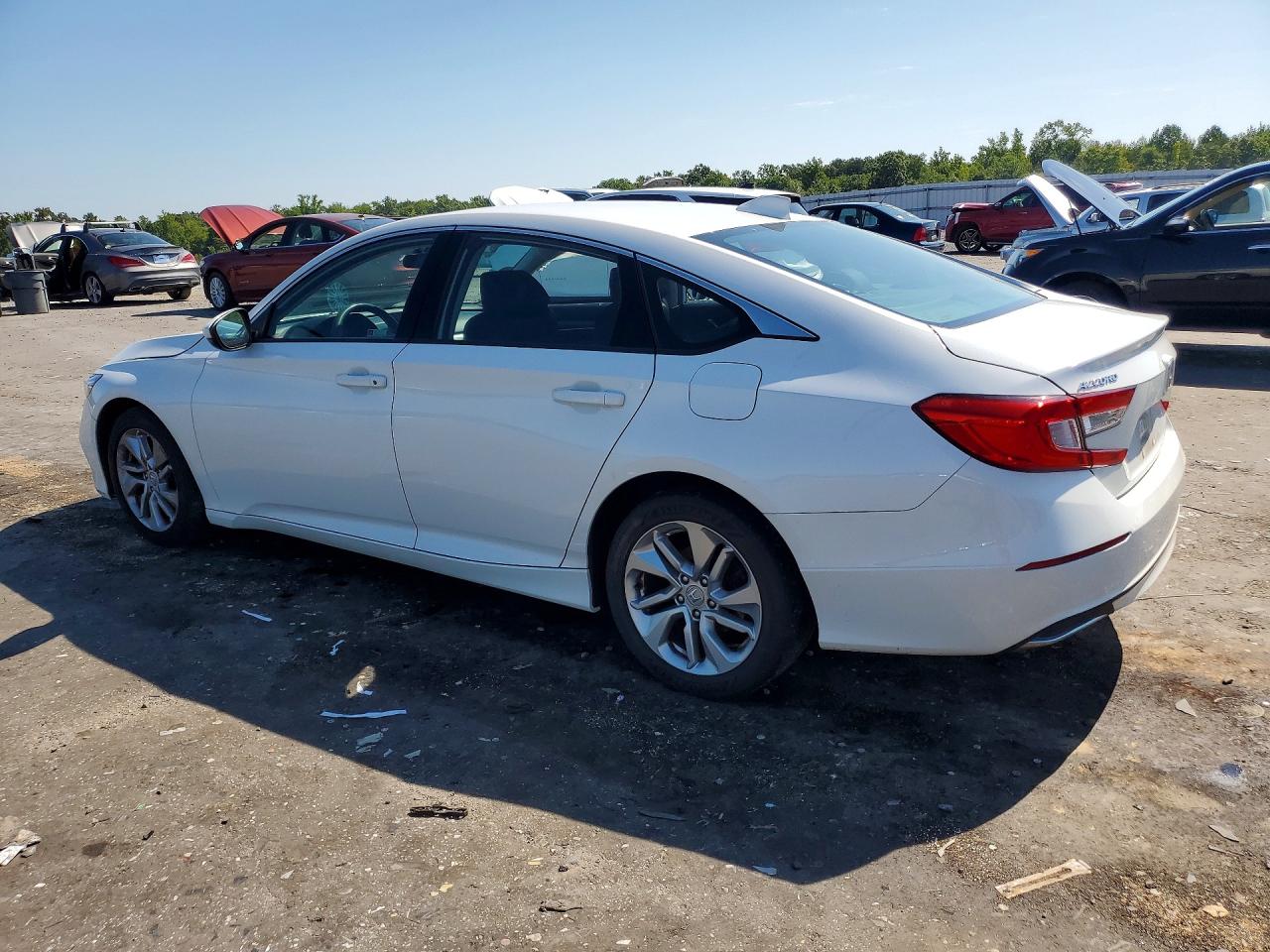 2019 Honda Accord Lx Белый vin: 1HGCV1F10KA030439