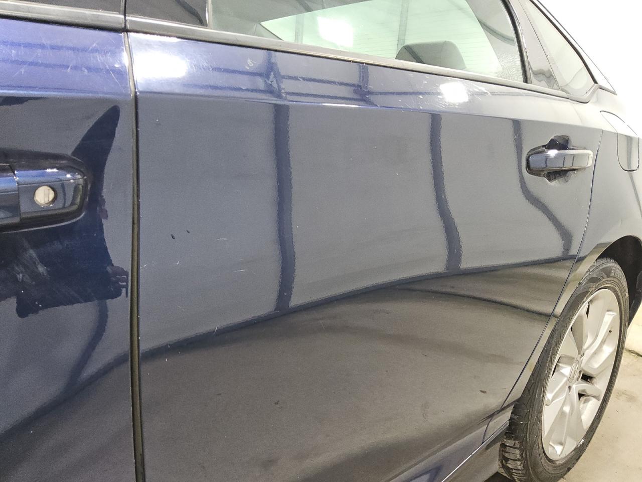 2019 Honda Accord Lx Blue vin: 1HGCV1F10KA150984 Damage: Left Rear Door, Dent(S) W/ Paint Dmg, 1 To 2 Inches