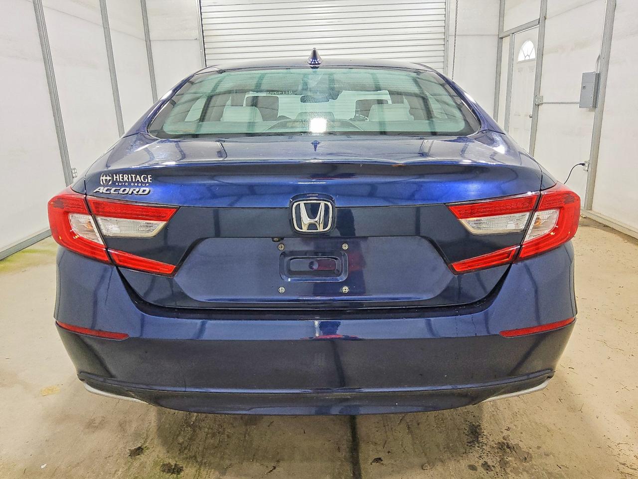 2019 Honda Accord Lx Blue vin: 1HGCV1F10KA150984