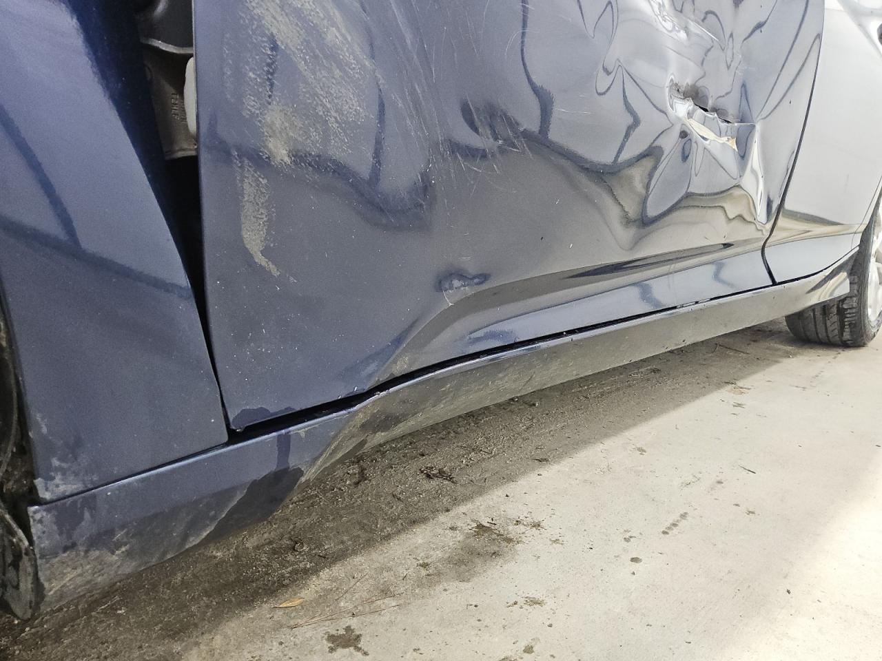 2019 Honda Accord Lx Blue vin: 1HGCV1F10KA150984 Damage: Left Rocker Panel, Dent(S) W/ Paint Dmg, 1 To 2 Inches