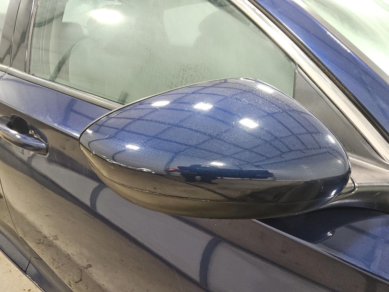 2019 Honda Accord Lx Blue vin: 1HGCV1F10KA150984 Damage: Rf Mirror Cover, Multiple Scratches Heavy, 2