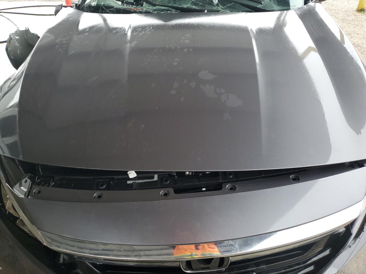 2020 Honda Accord Lx Gray vin: 1HGCV1F10LA020558 Damage: Hood, Severe Damage, Replacement Required