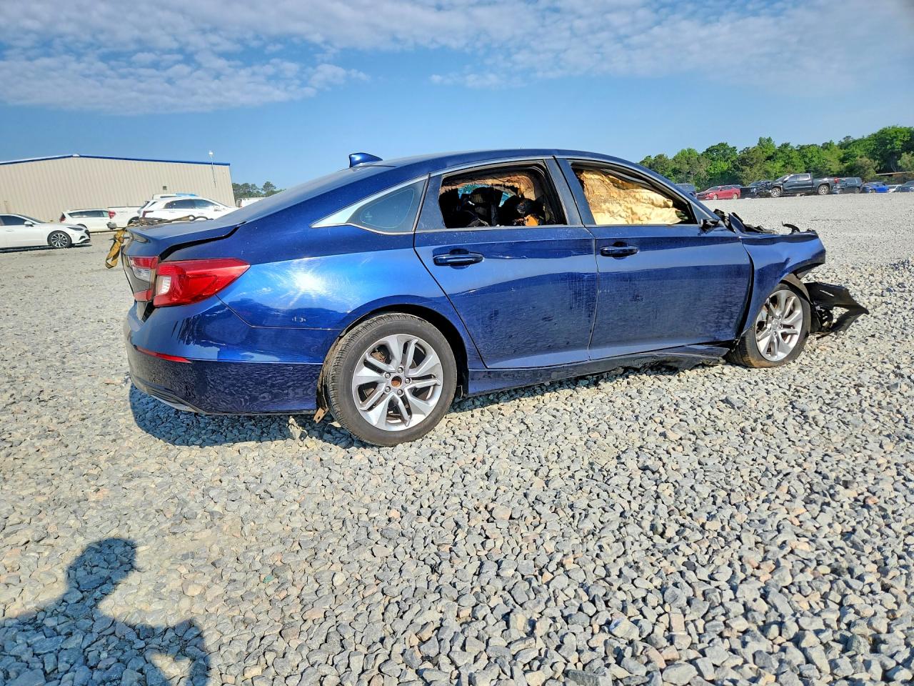 2020 Honda Accord Lx Blue vin: 1HGCV1F10LA091436