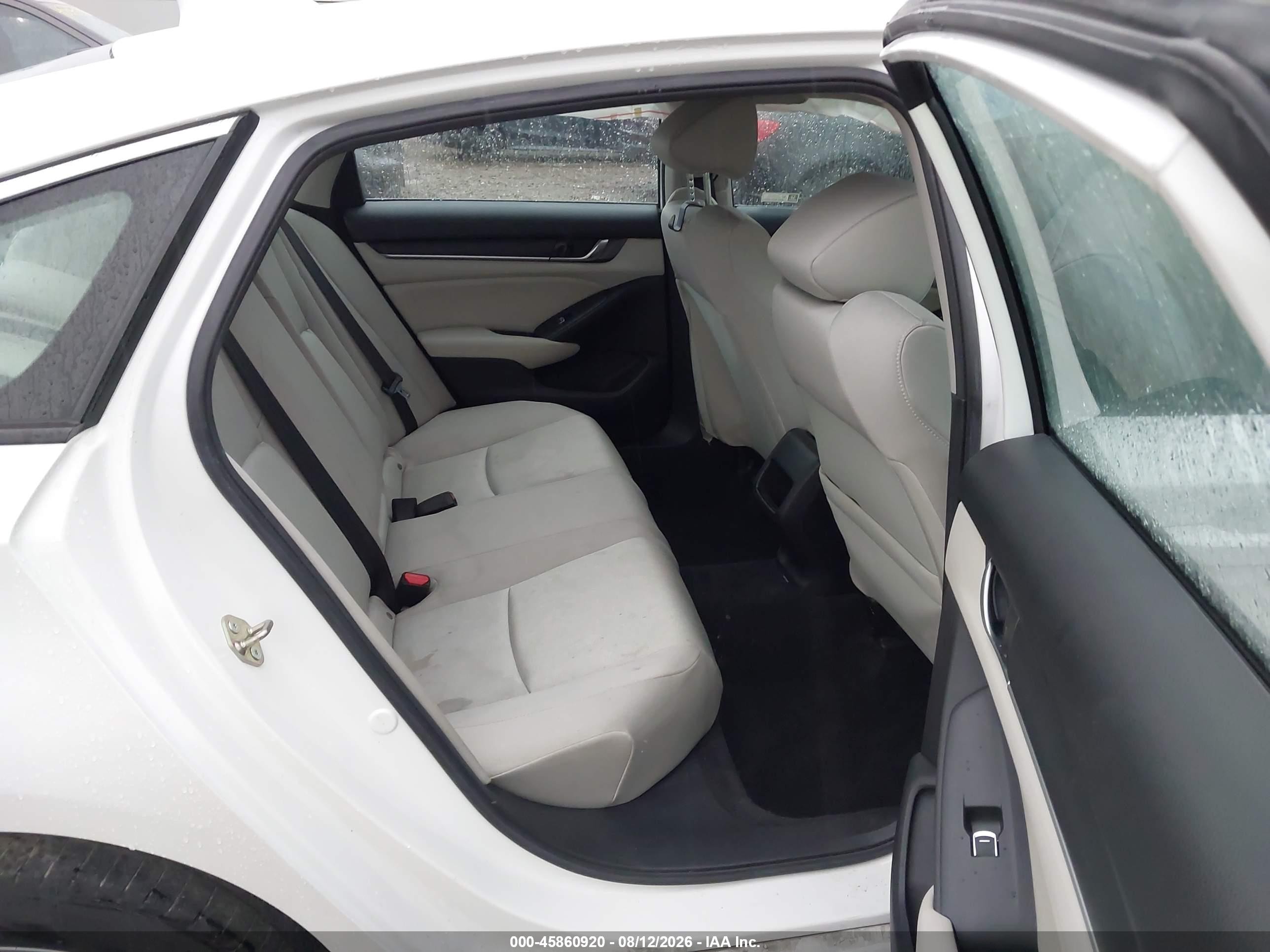 2020 Honda Accord Lx White vin: 1HGCV1F11LA021735