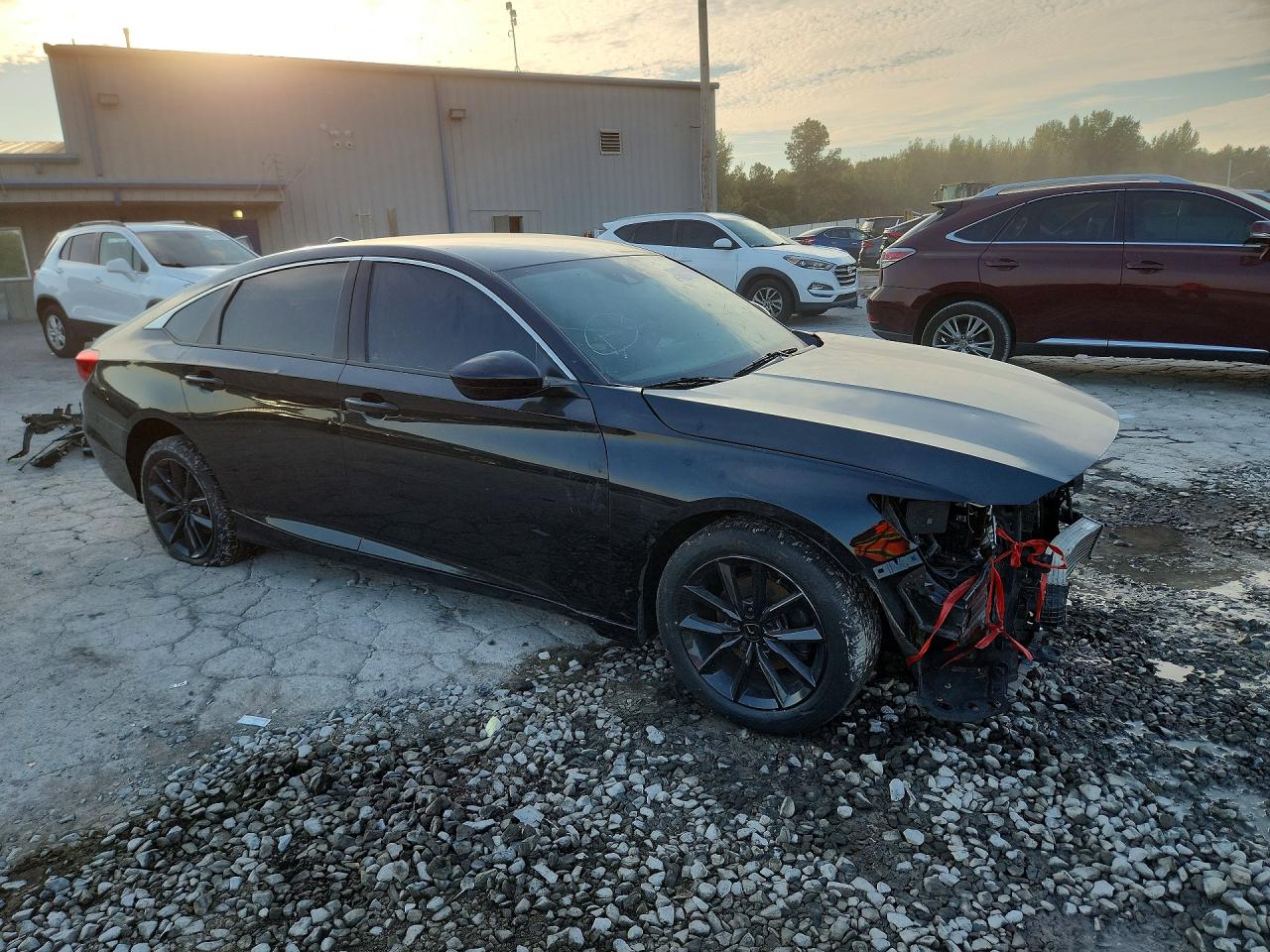 2021 Honda Accord Lx Black vin: 1HGCV1F11MA033322