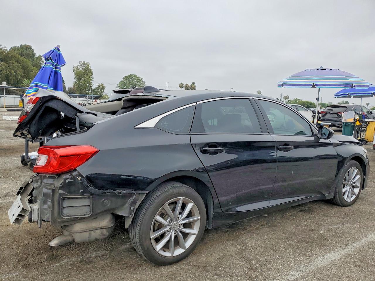 2021 Honda Accord Lx Black vin: 1HGCV1F11MA071620