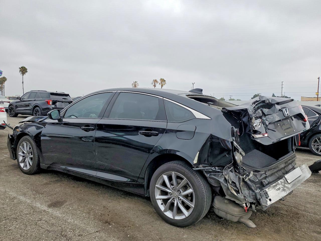 2021 Honda Accord Lx Black vin: 1HGCV1F11MA071620