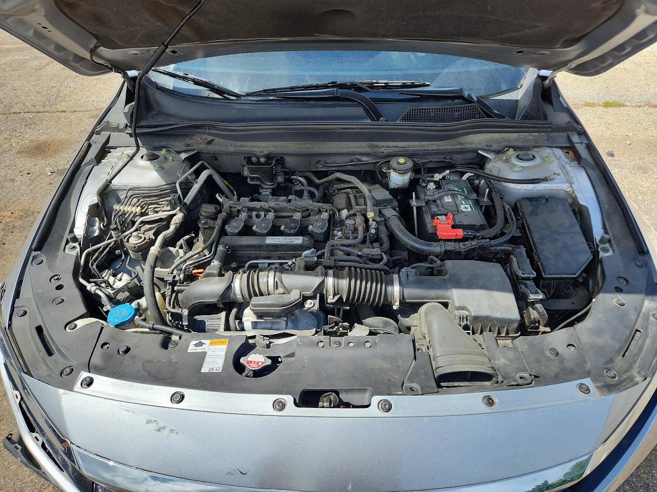 2018 Honda Accord Lx Silver vin: 1HGCV1F12JA082315