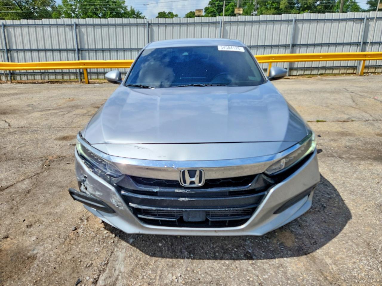 2018 Honda Accord Lx Silver vin: 1HGCV1F12JA082315