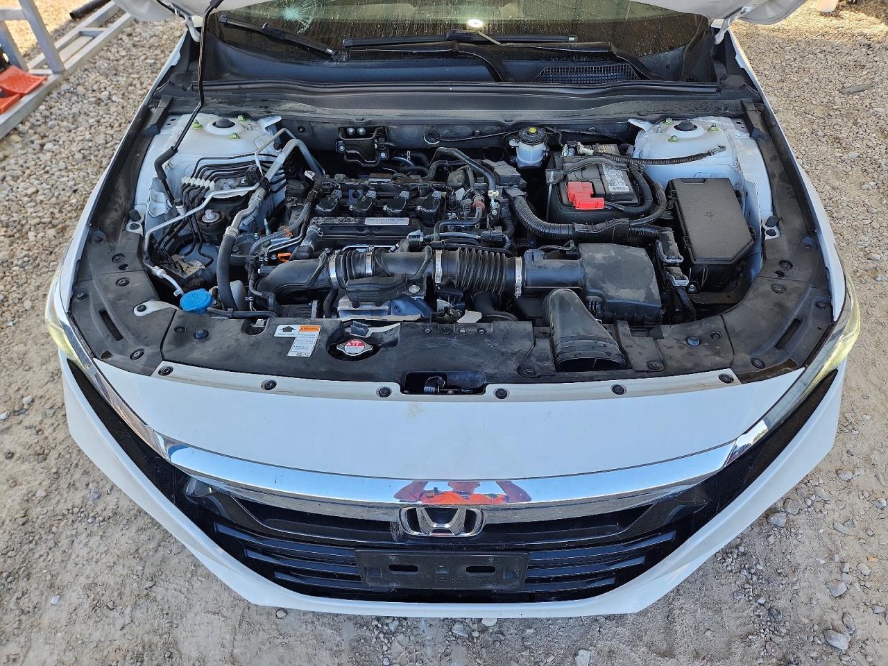 2020 Honda Accord Lx White vin: 1HGCV1F12LA111461