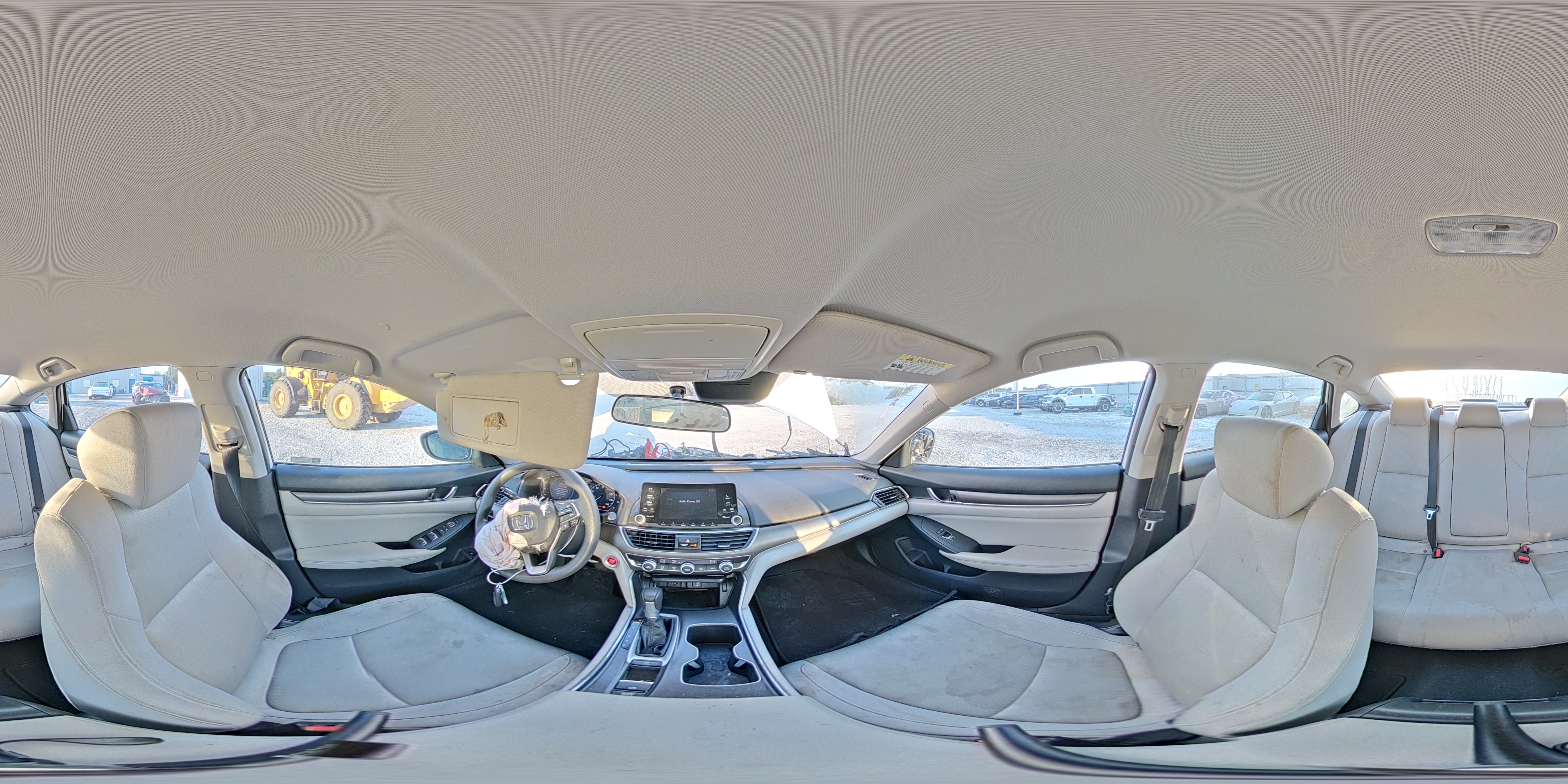 2018 Honda Accord Lx White vin: 1HGCV1F13JA167597