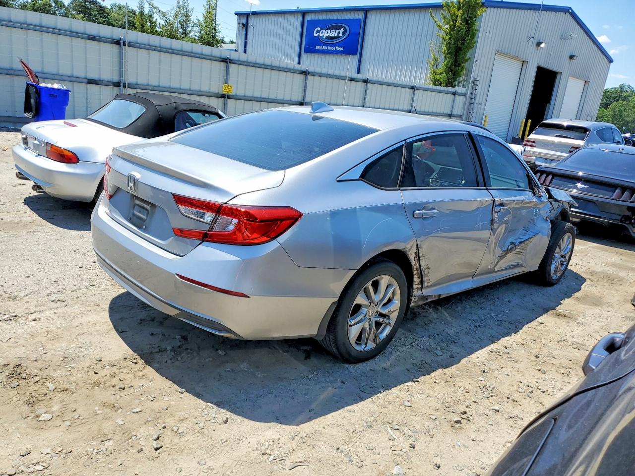 2018 Honda Accord Lx Silver vin: 1HGCV1F13JA248695
