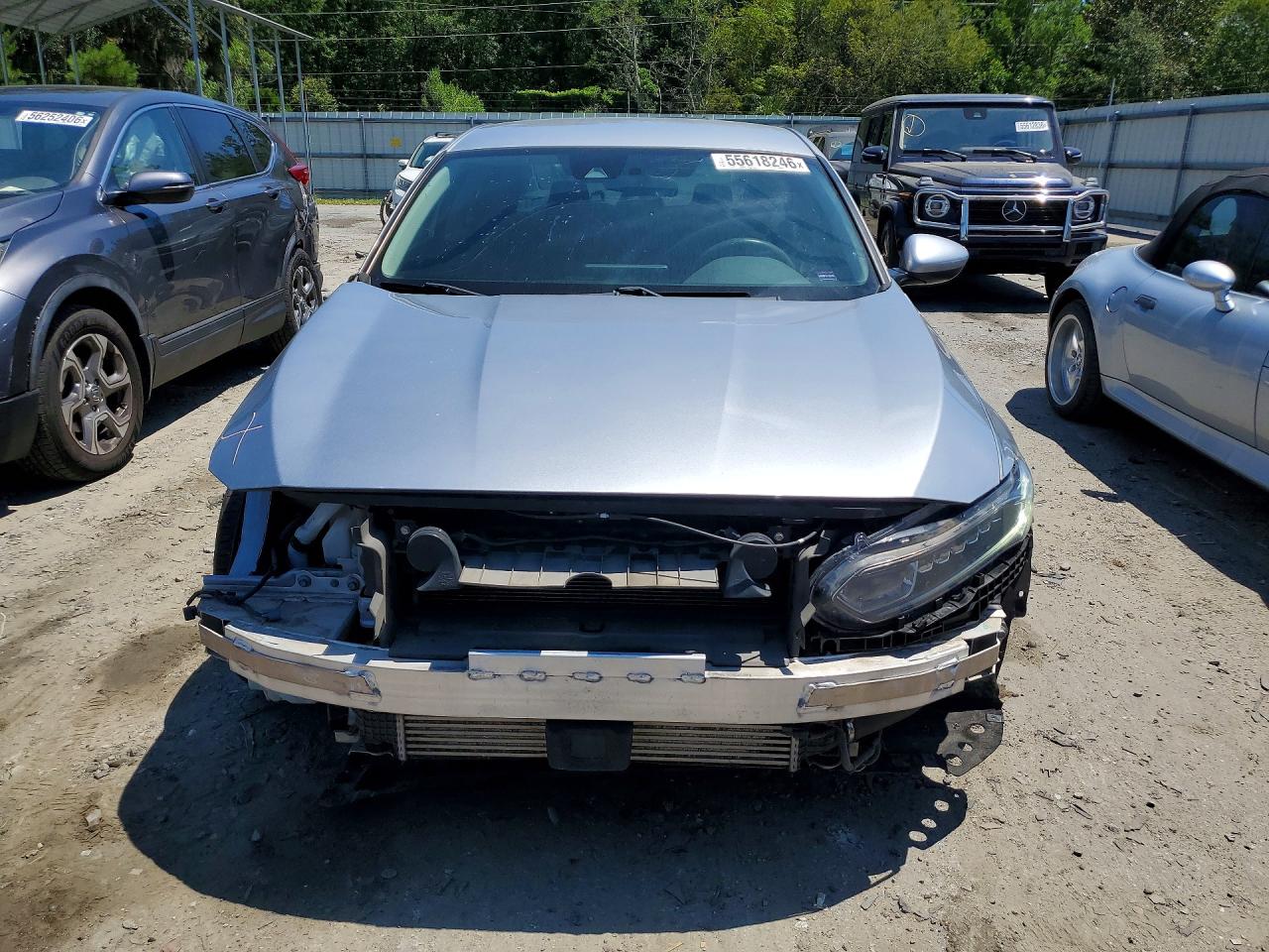 2018 Honda Accord Lx Silver vin: 1HGCV1F13JA248695
