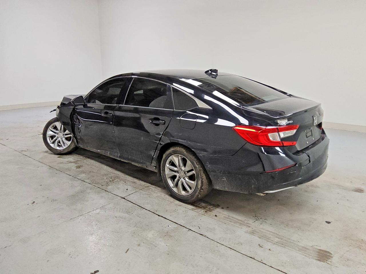 2019 Honda Accord Lx Black vin: 1HGCV1F13KA132379
