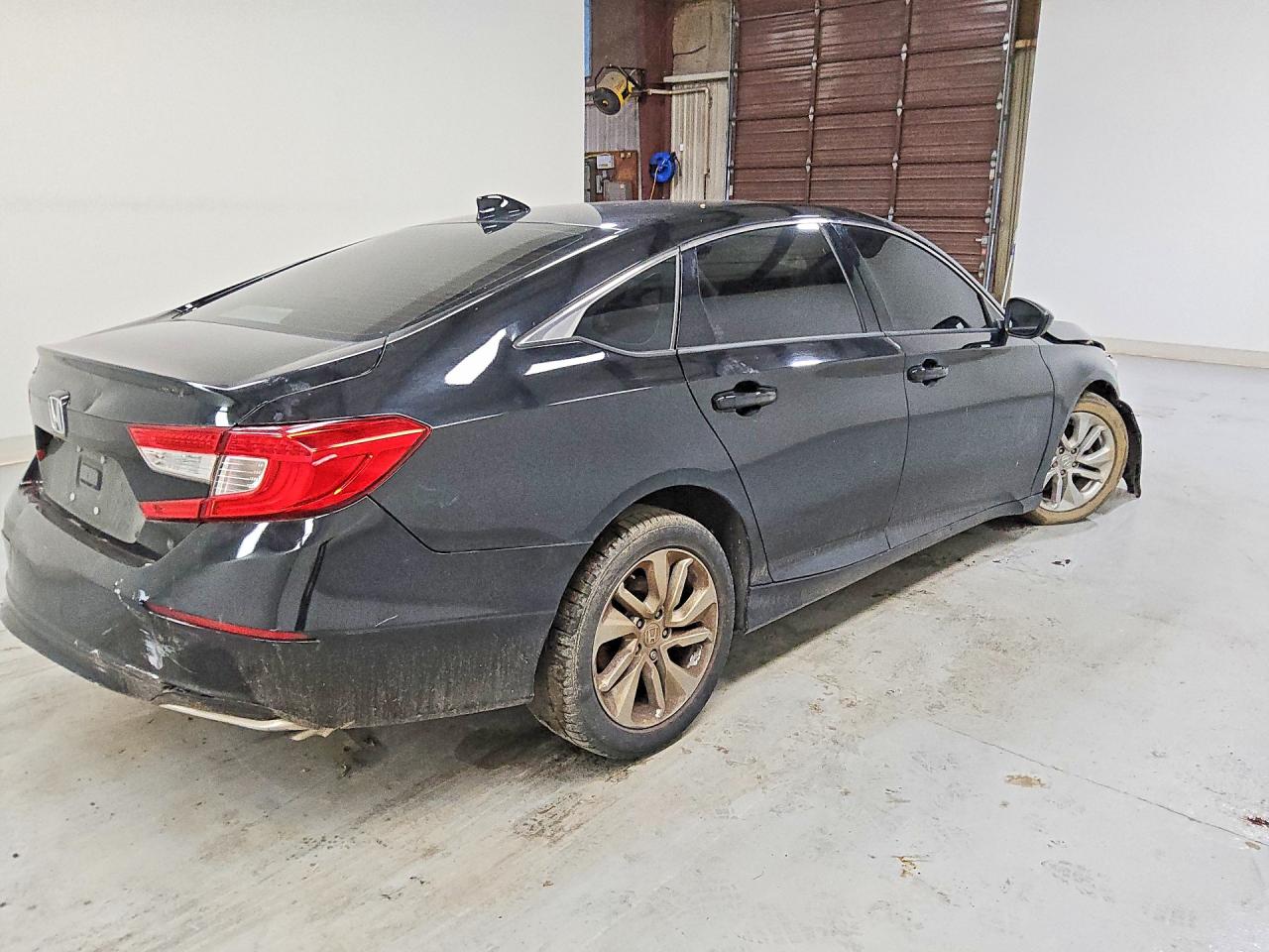 2019 Honda Accord Lx Black vin: 1HGCV1F13KA132379