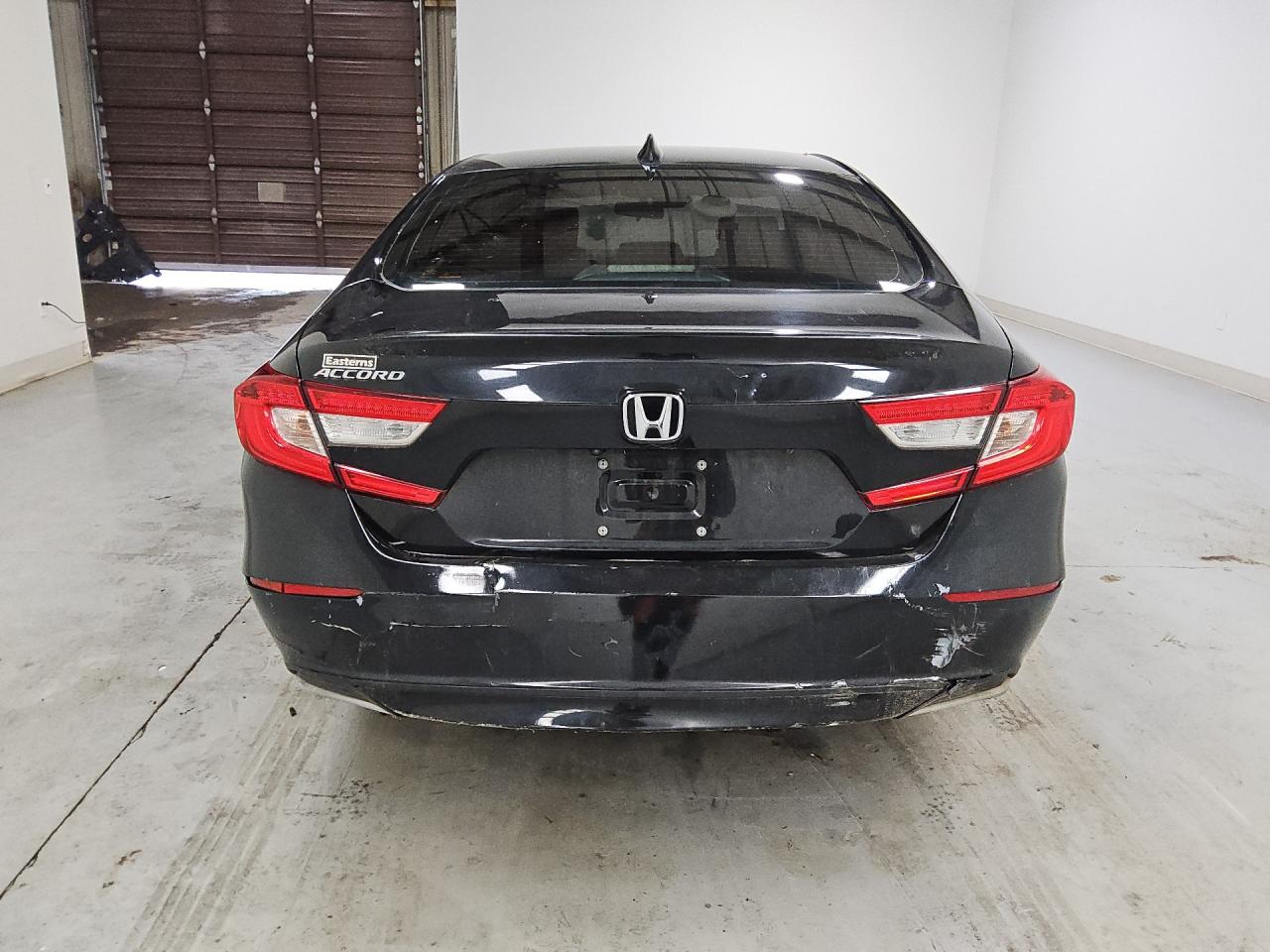 2019 Honda Accord Lx Black vin: 1HGCV1F13KA132379 Damage: Deck Lid, Dent(S) W/ Paint Dmg, 3 To 4 Inches