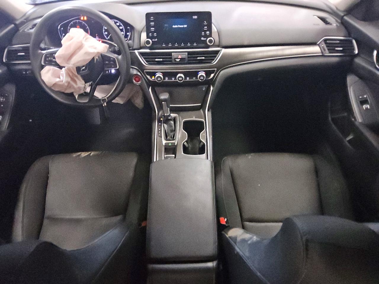 2019 Honda Accord Lx Black vin: 1HGCV1F13KA132379