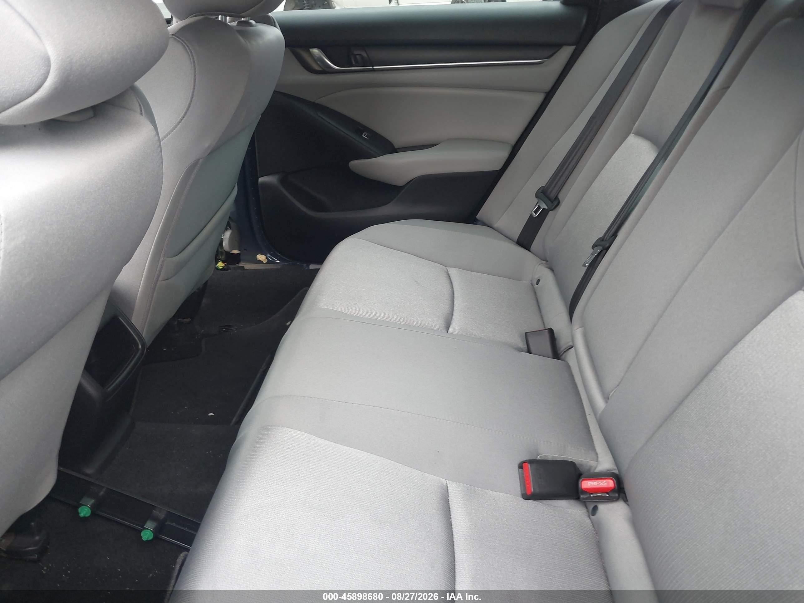 2019 Honda Accord Lx Blue vin: 1HGCV1F13KA141633