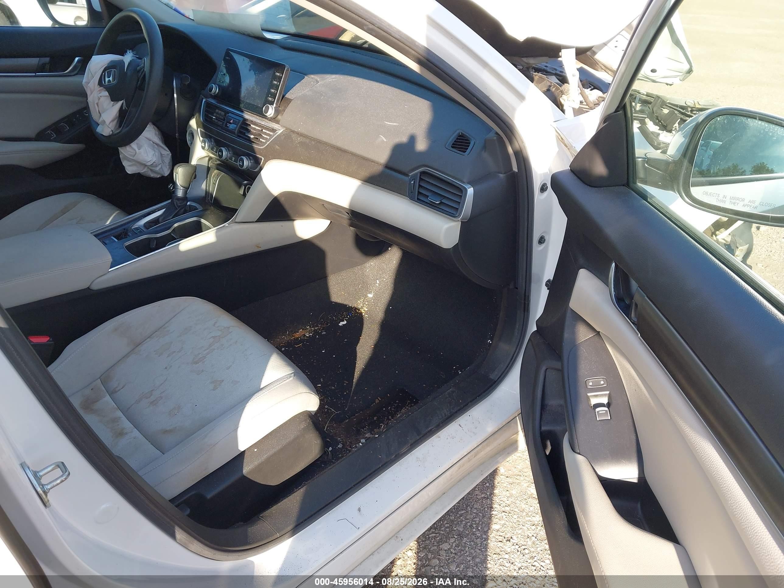 2021 Honda Accord Lx White vin: 1HGCV1F13MA001889