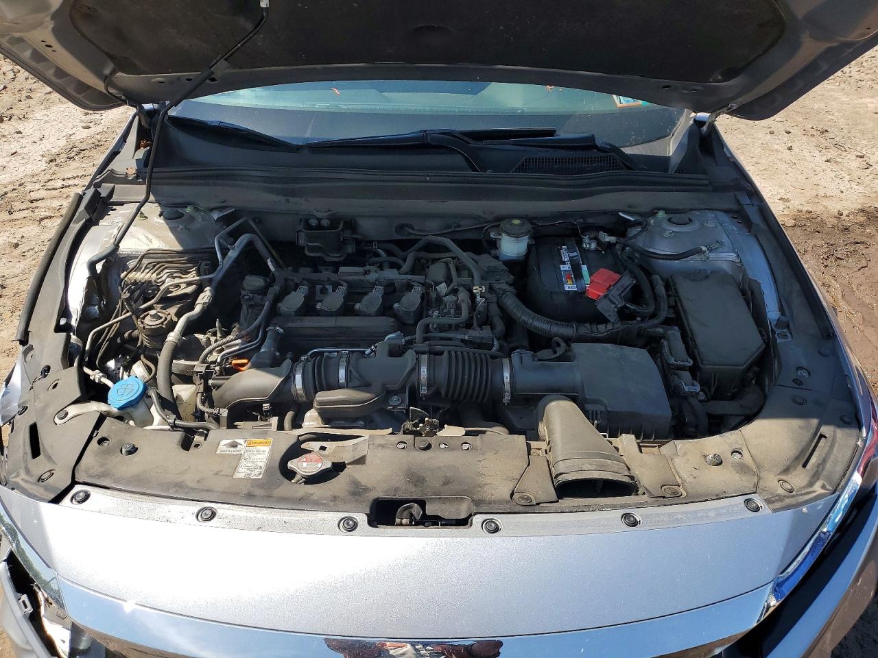 2021 Honda Accord Lx Silver vin: 1HGCV1F13MA027571
