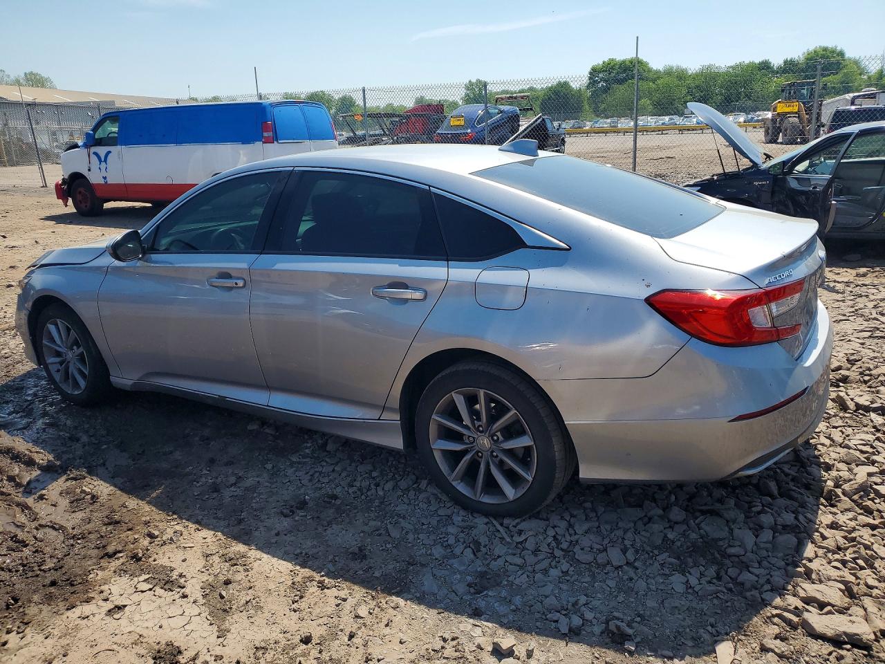 2021 Honda Accord Lx Silver vin: 1HGCV1F13MA027571