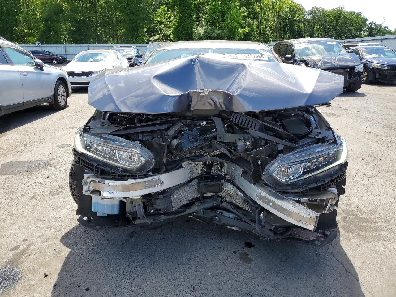 2021 Honda Accord Lx Gray vin: 1HGCV1F13MA071361