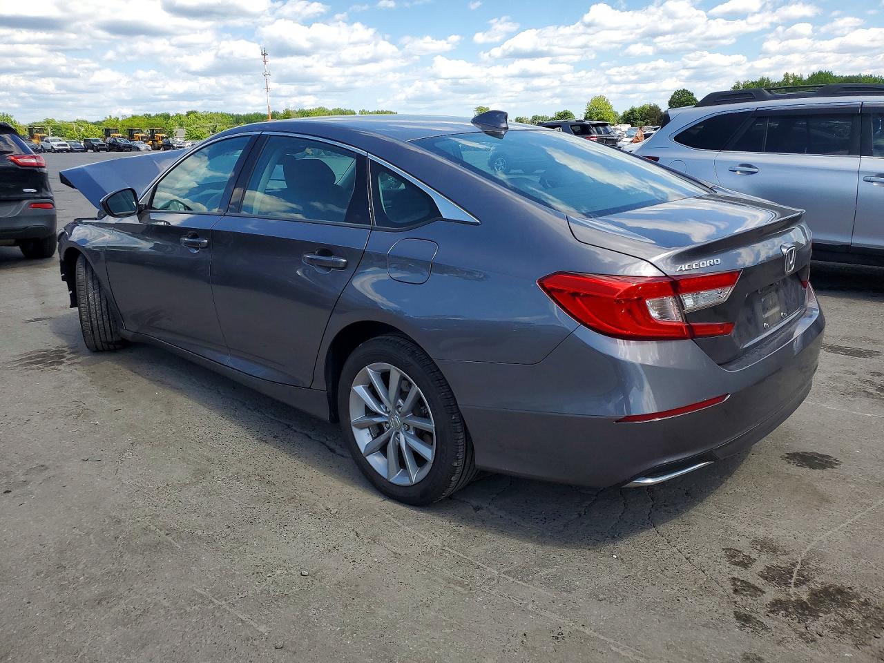 2021 Honda Accord Lx Gray vin: 1HGCV1F13MA071361
