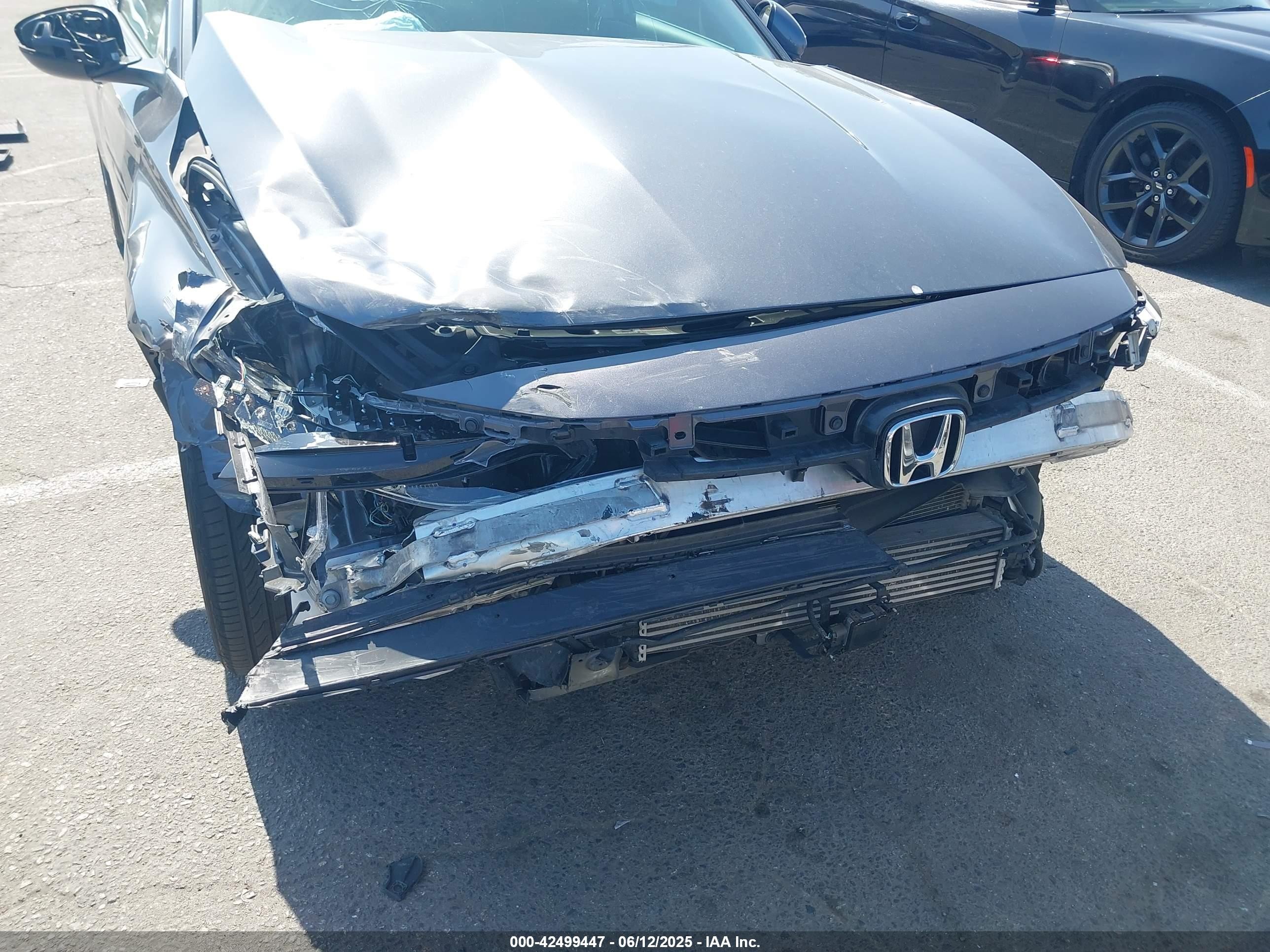 2022 Honda Accord Lx Gray vin: 1HGCV1F13NA074164
