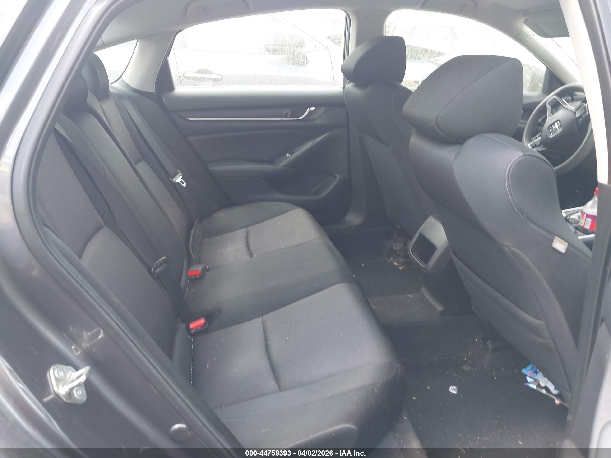 2018 Honda Accord Lx Gray vin: 1HGCV1F14JA064494