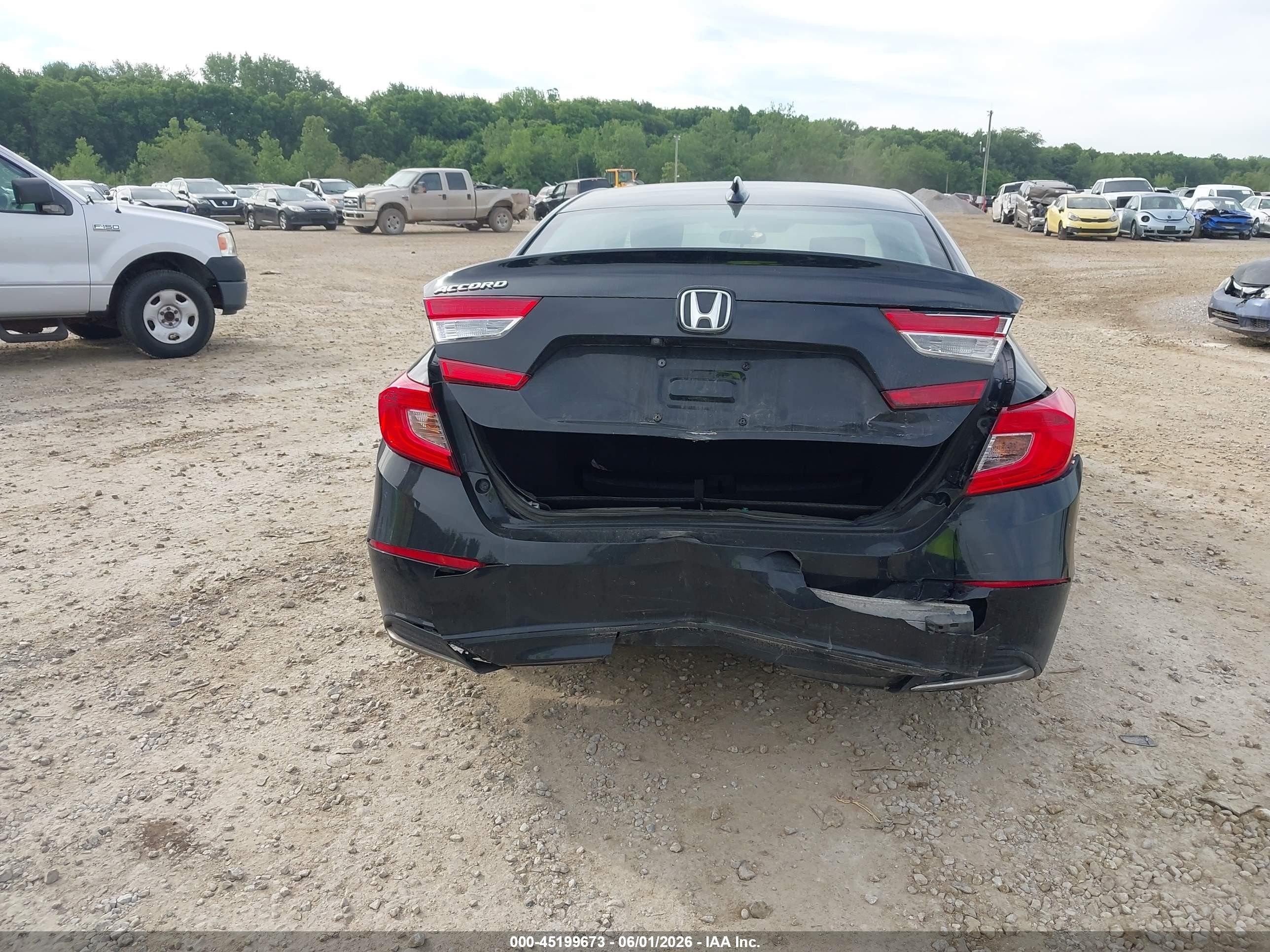 2018 Honda Accord Lx Black vin: 1HGCV1F14JA176406