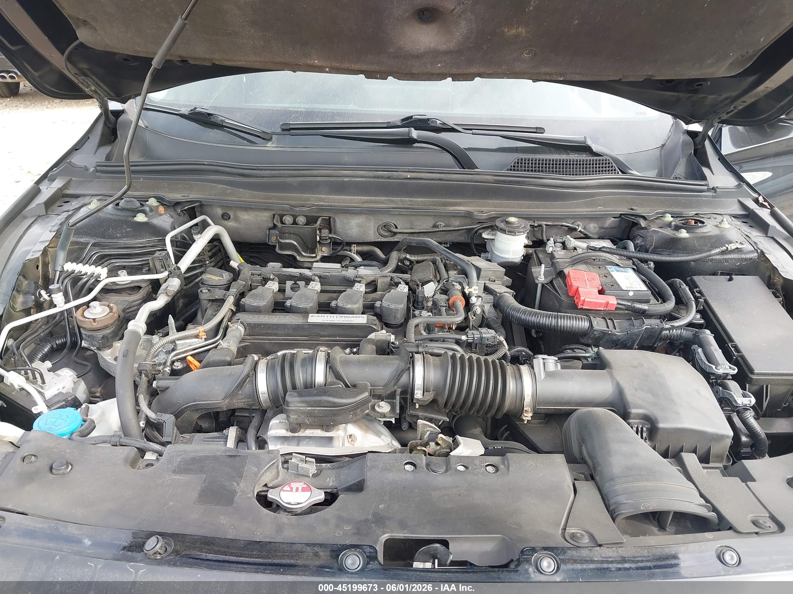 2018 Honda Accord Lx Black vin: 1HGCV1F14JA176406
