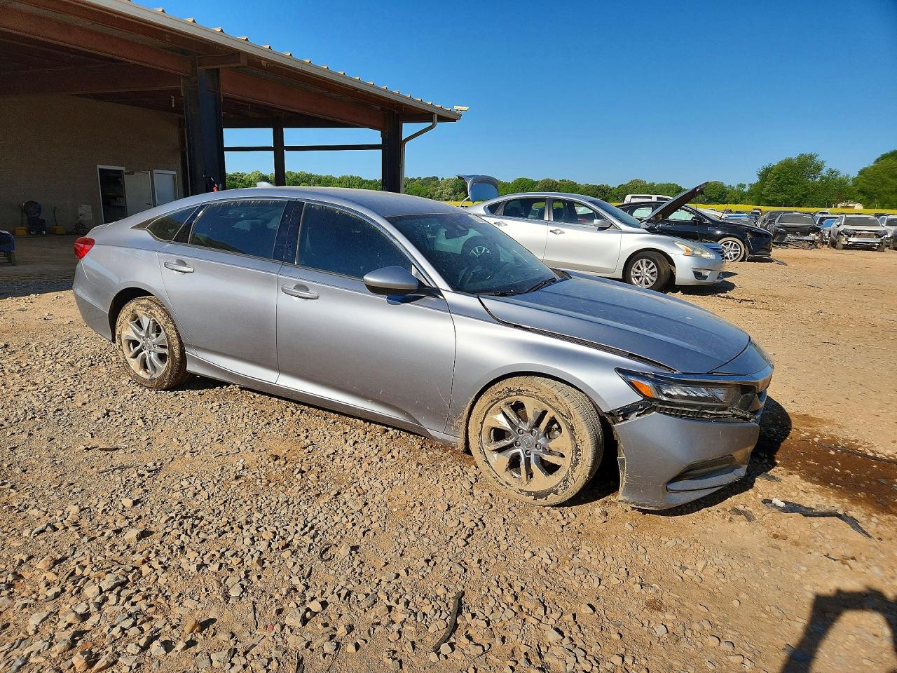 2019 Honda Accord Lx Silver vin: 1HGCV1F14KA024059