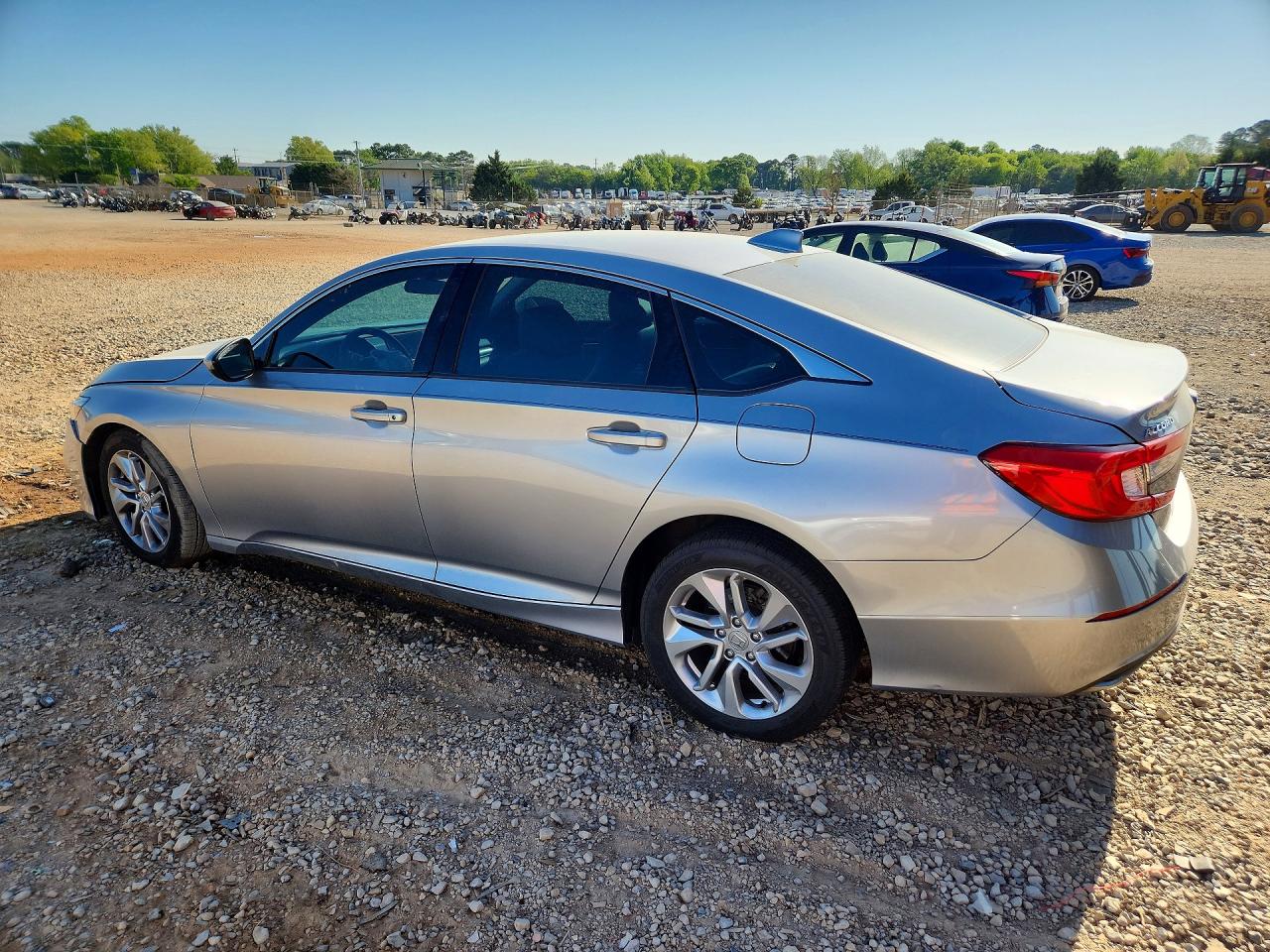 2019 Honda Accord Lx Silver vin: 1HGCV1F14KA024059