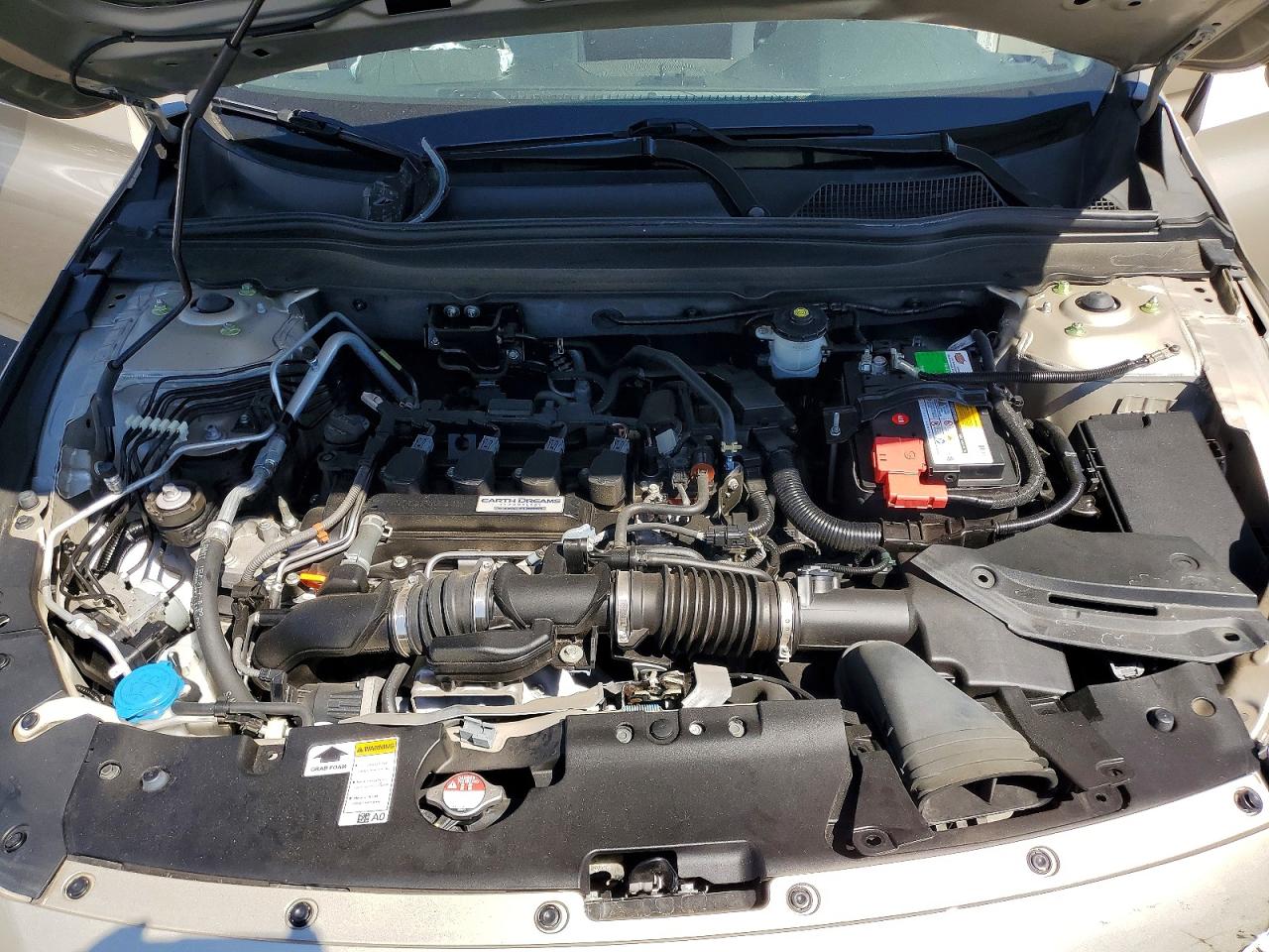 2019 Honda Accord Lx Beige vin: 1HGCV1F14KA037619