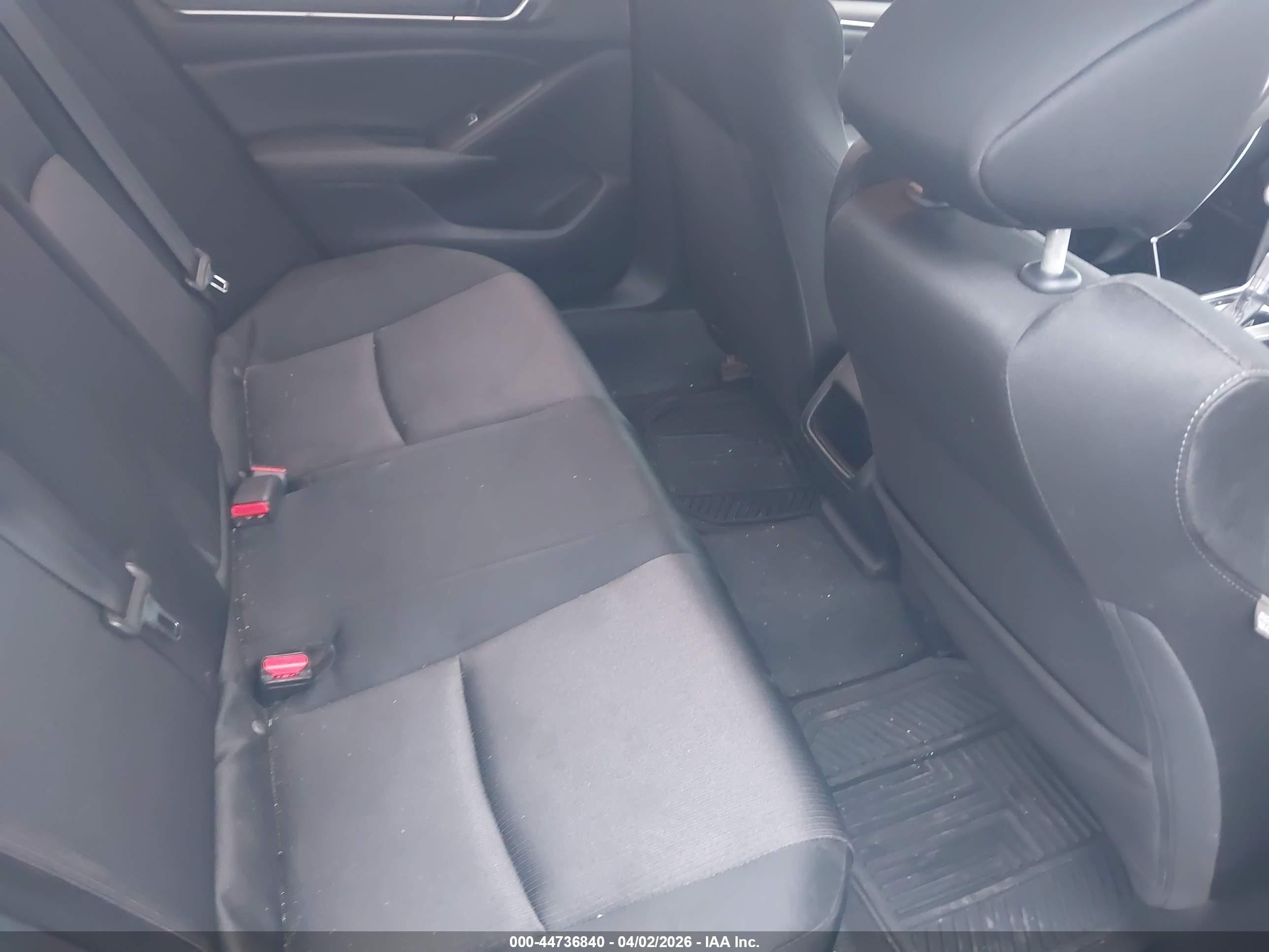 2019 Honda Accord Lx White vin: 1HGCV1F14KA100606