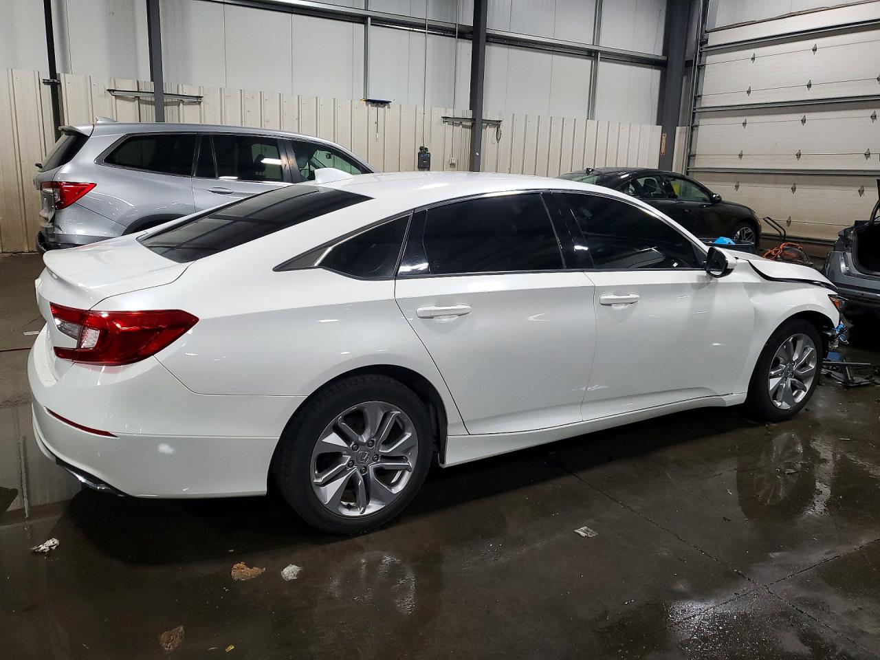 2020 Honda Accord Lx White vin: 1HGCV1F14LA005819