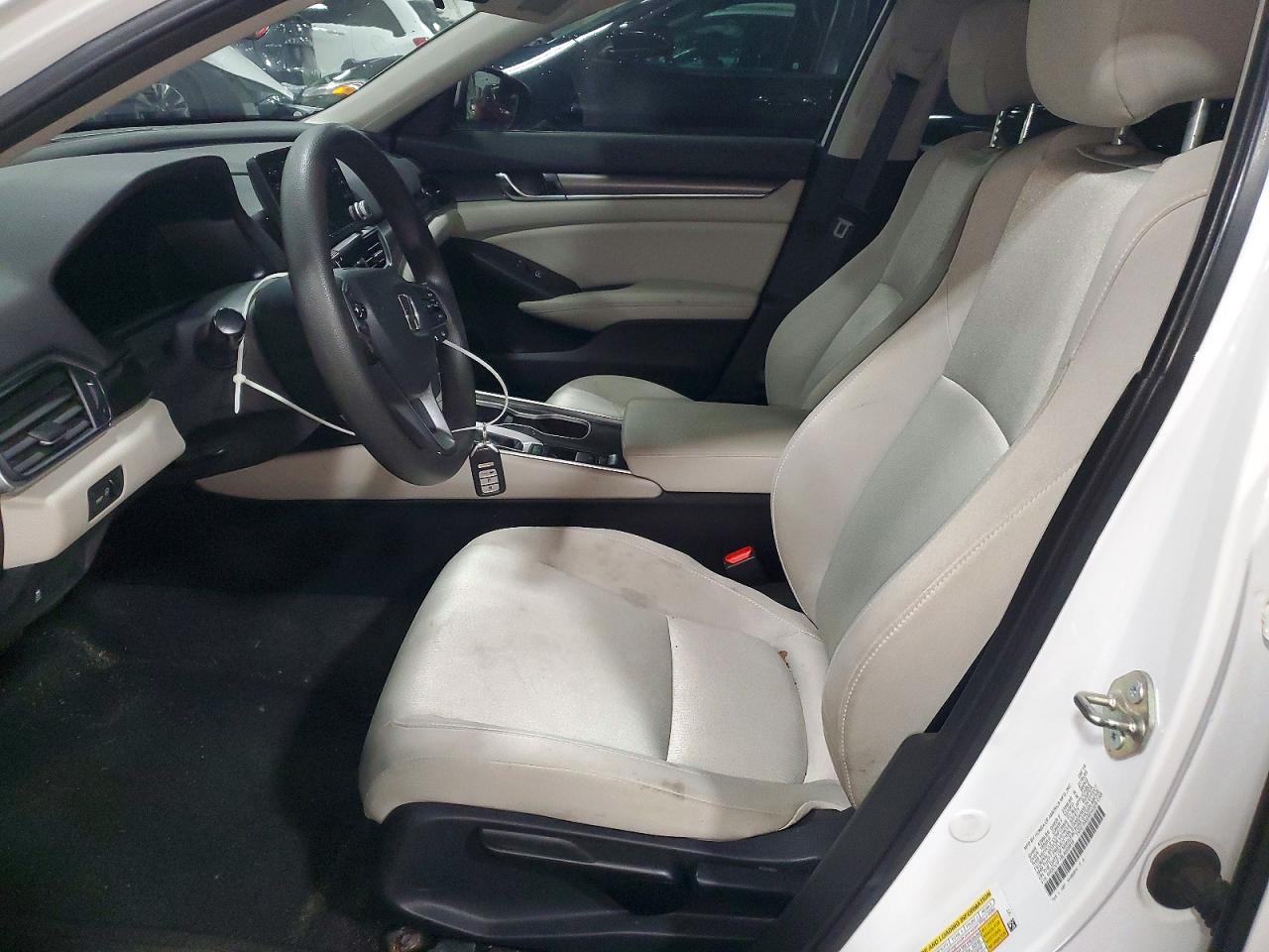 2020 Honda Accord Lx White vin: 1HGCV1F14LA005819